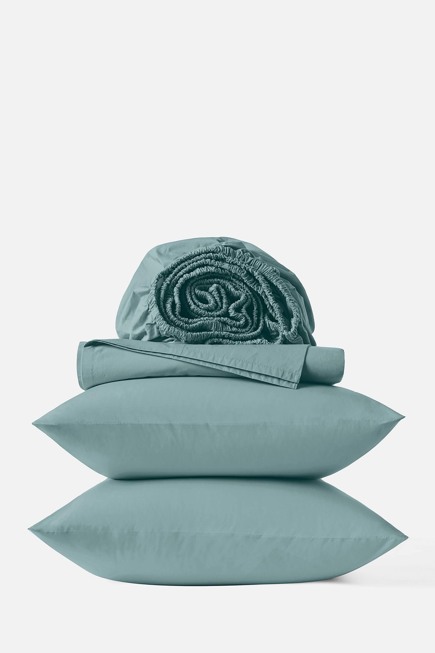 Refined Organic Percale Sheet Set