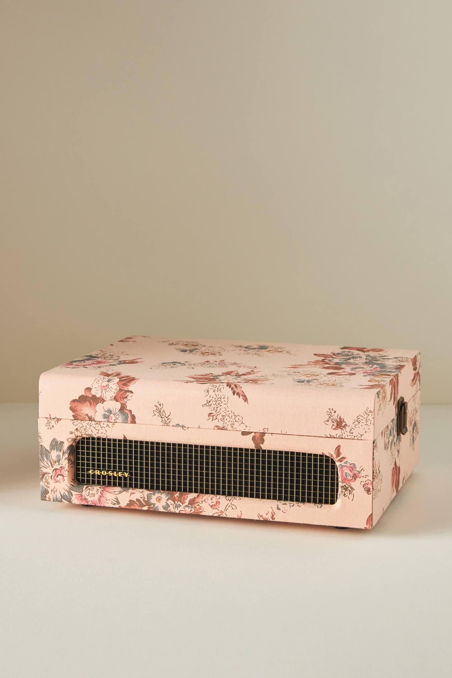 Crosley Floral Voyager Bluetooth Record Player