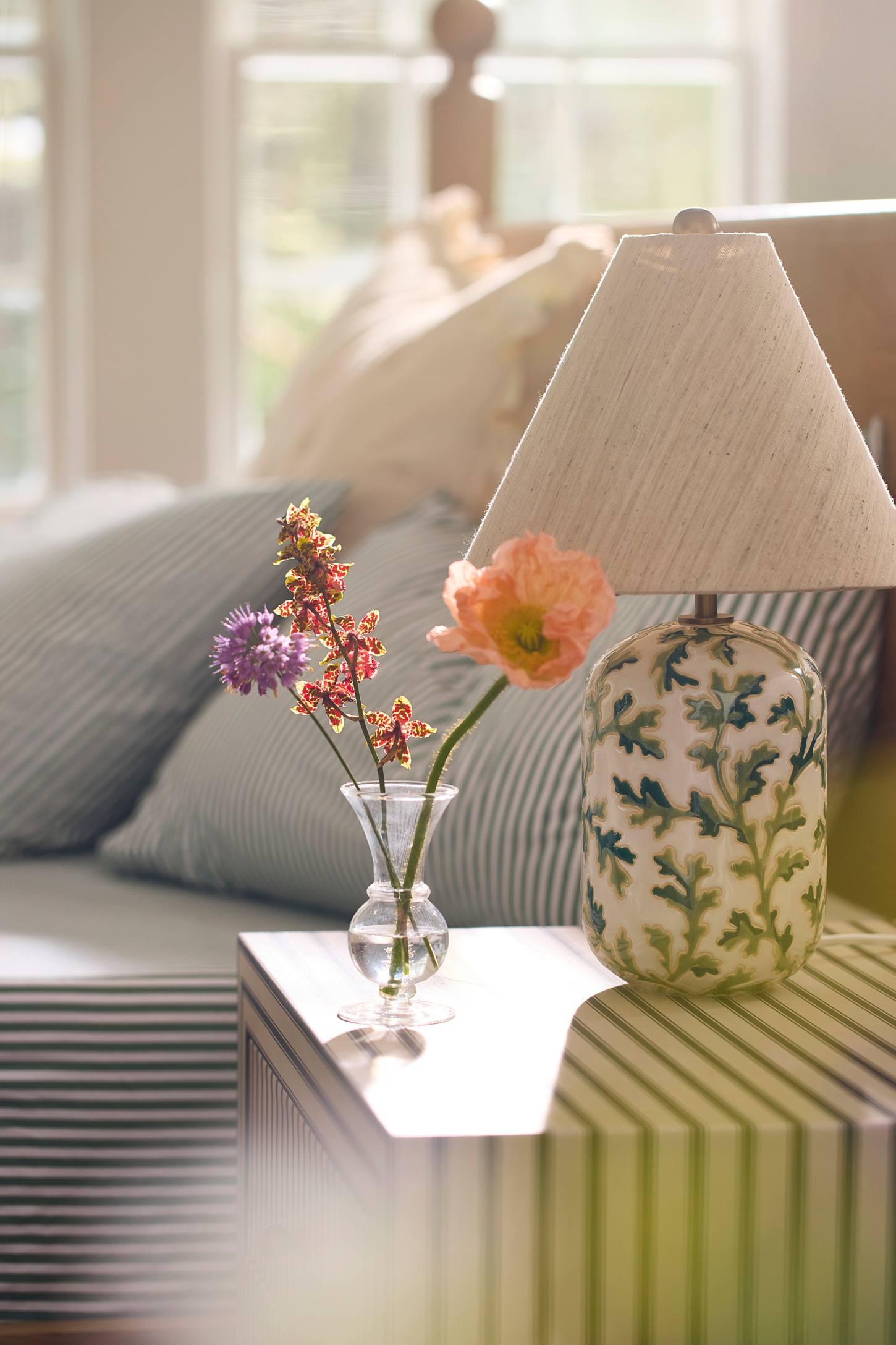 Kaia Wax Resist Ceramic Table Lamp