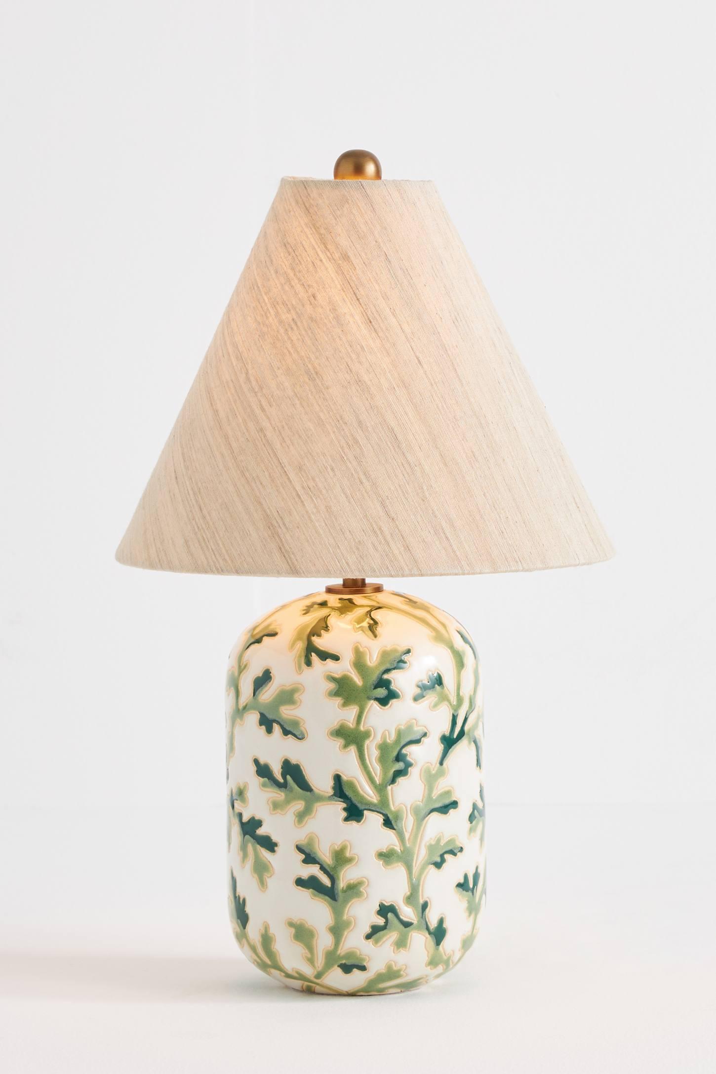 Kaia Wax Resist Ceramic Table Lamp