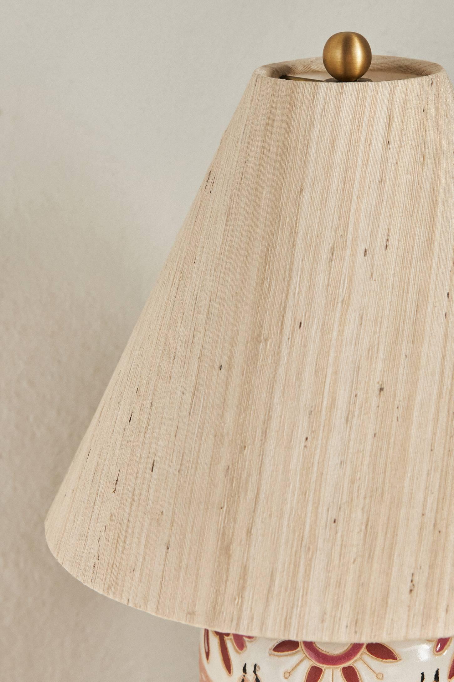 Kaia Wax Resist Ceramic Table Lamp