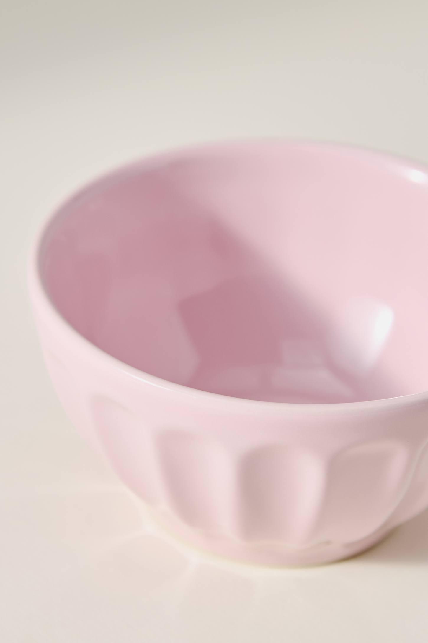 The Latte Stoneware Cereal Bowls, Set of 4: Amelie Edition