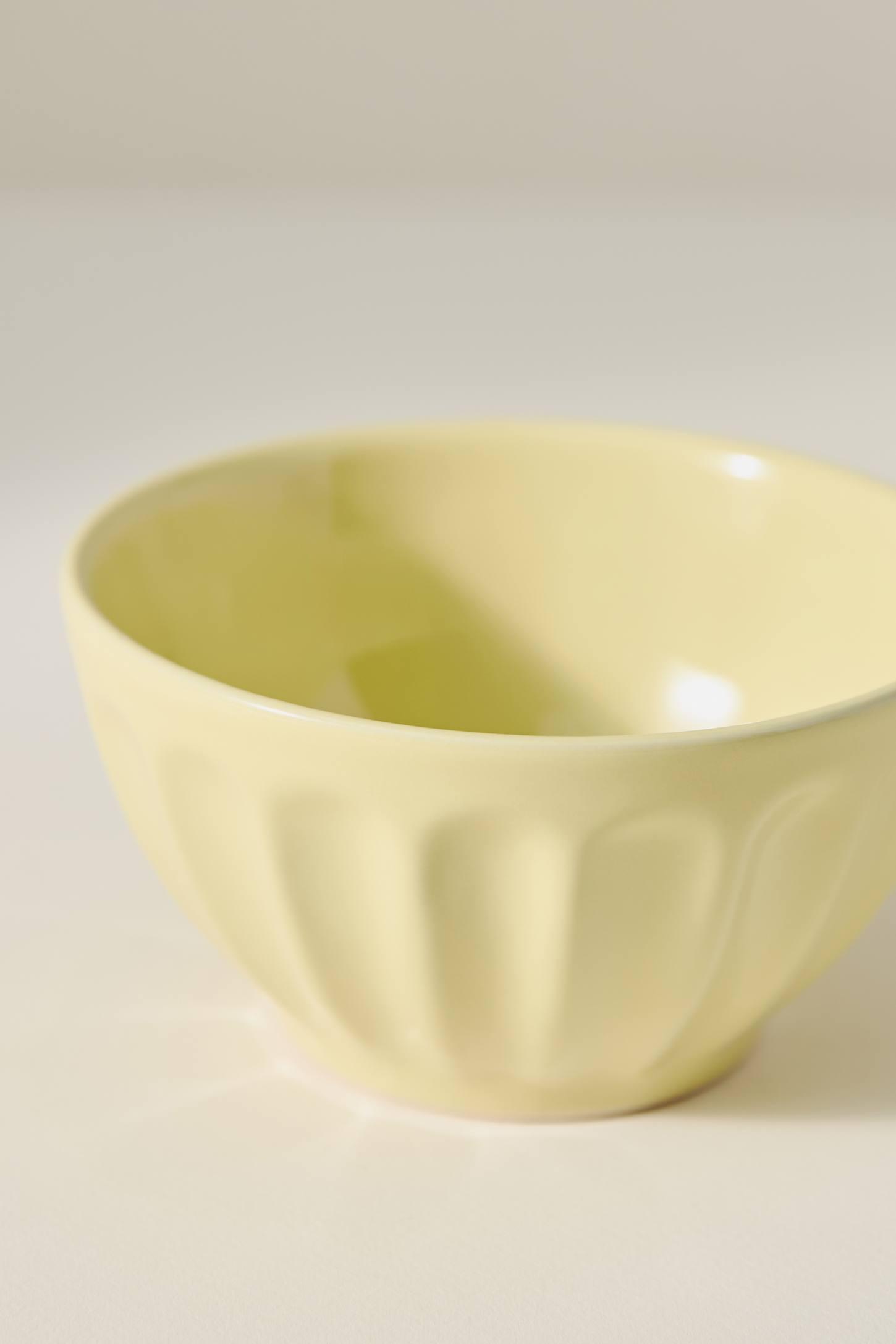 The Latte Stoneware Cereal Bowls, Set of 4: Amelie Edition