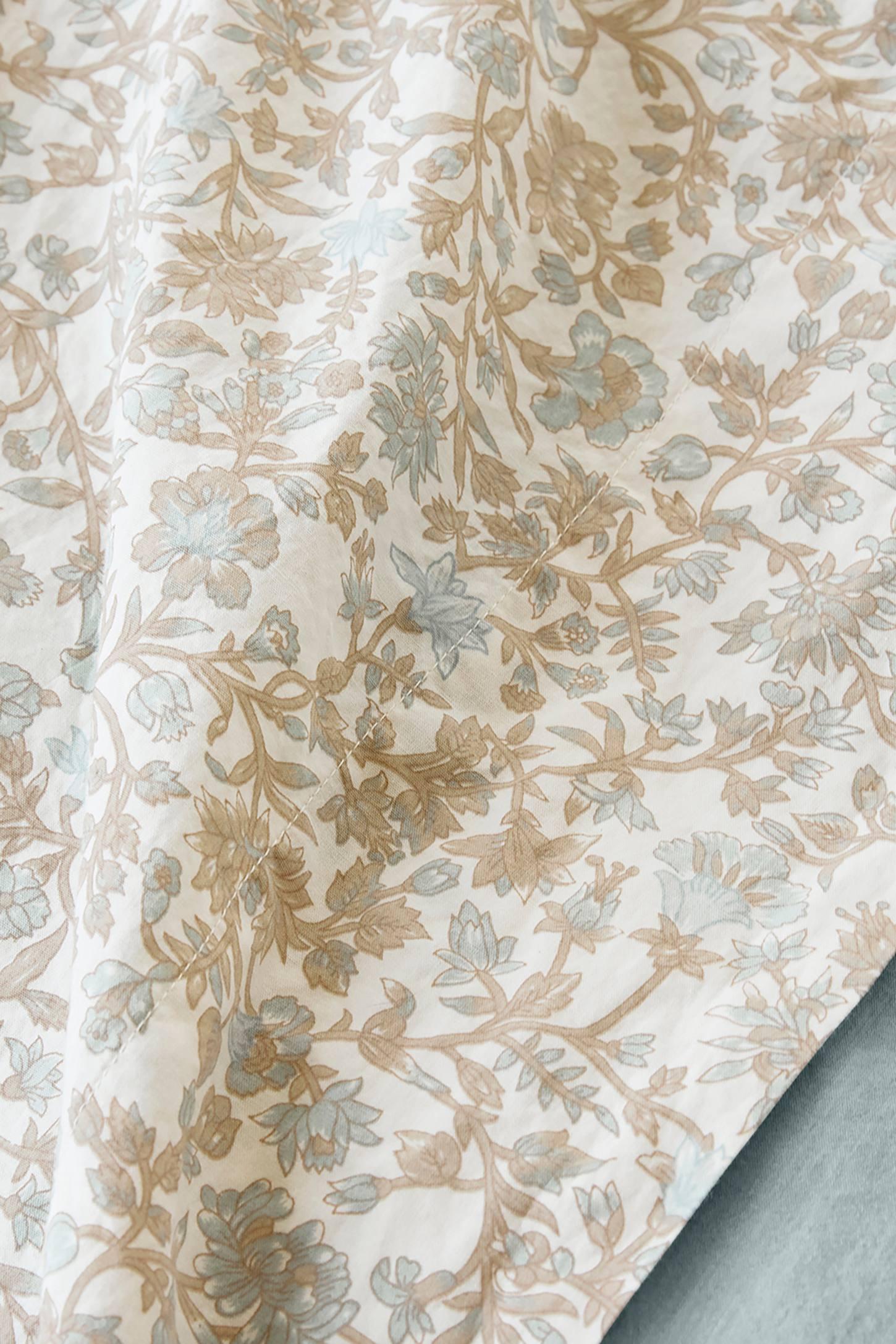 Organic Print Percale Sheet Set