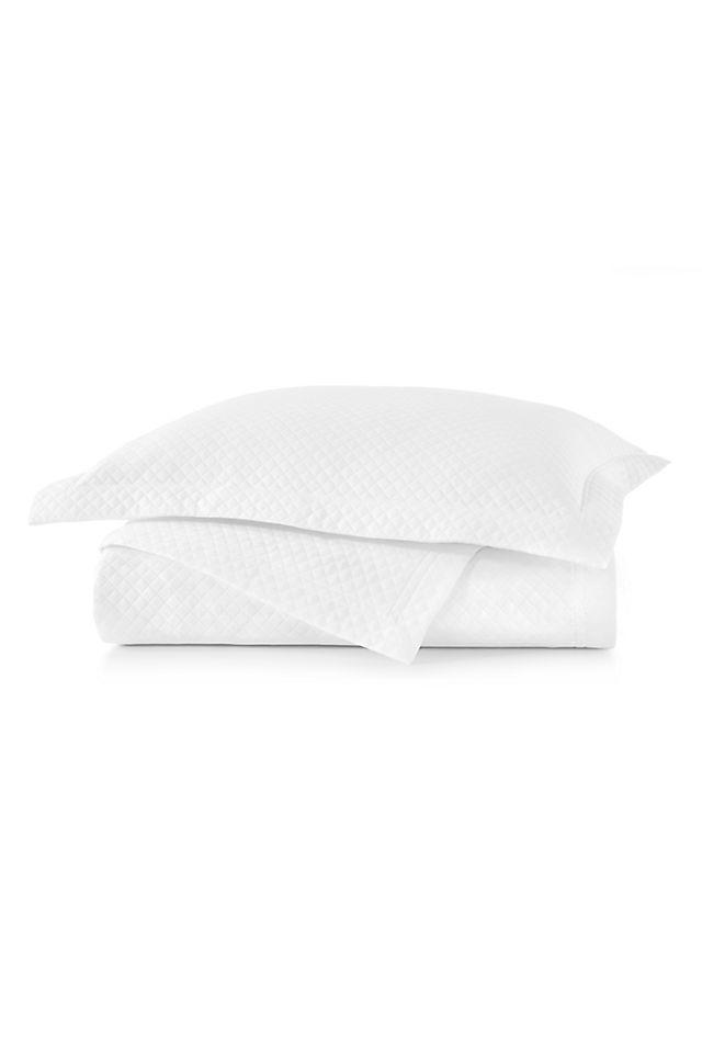 Peacock Alley Oxford Cotton Blend Coverlet