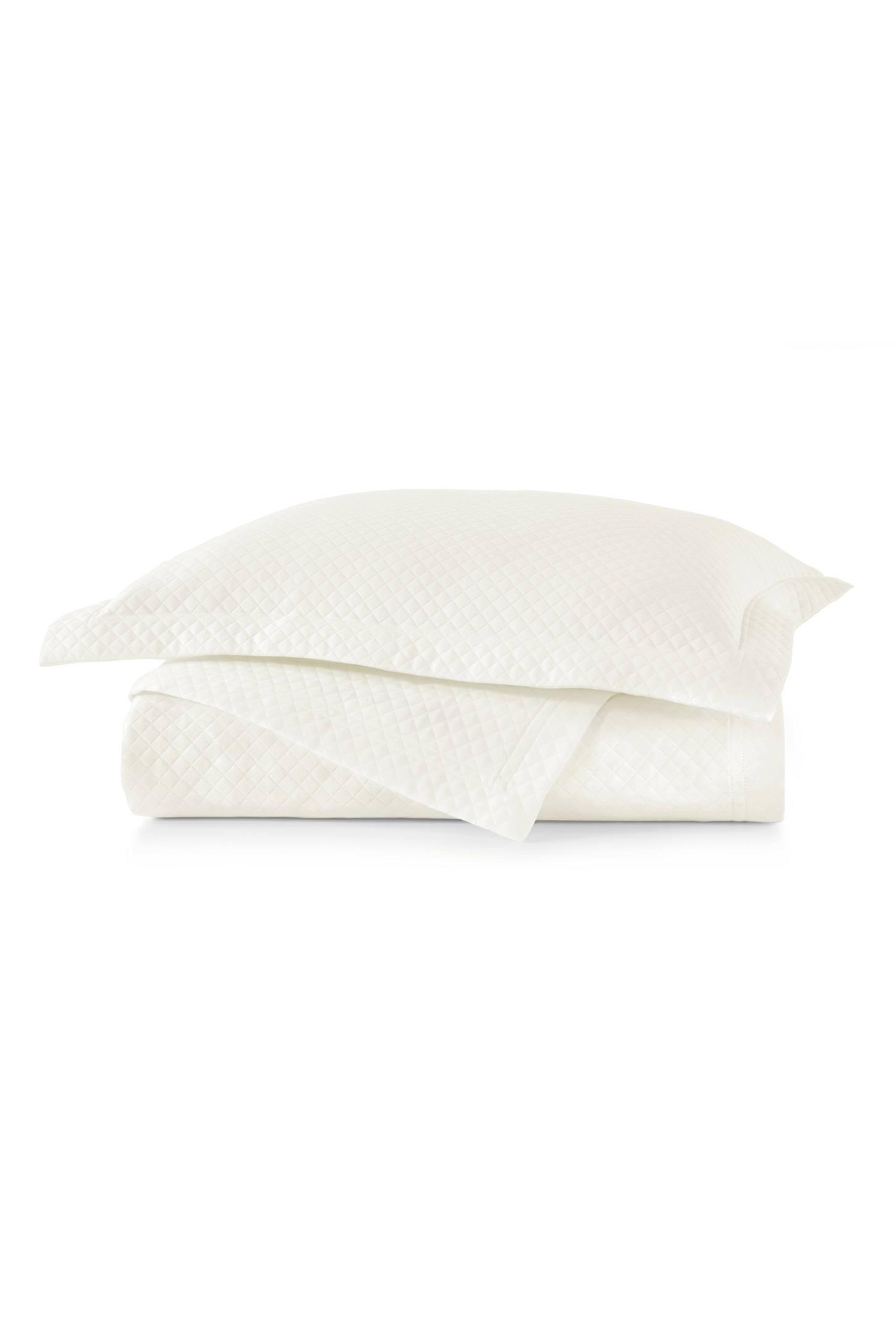 Peacock Alley Oxford Cotton Blend Coverlet