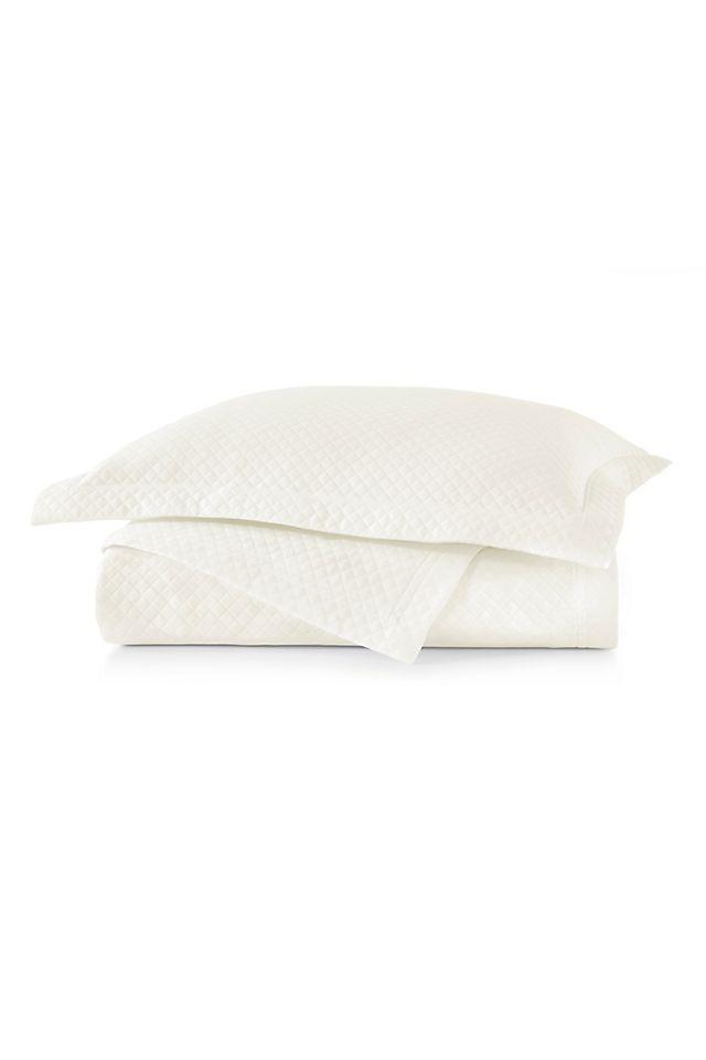 Peacock Alley Oxford Cotton Blend Coverlet
