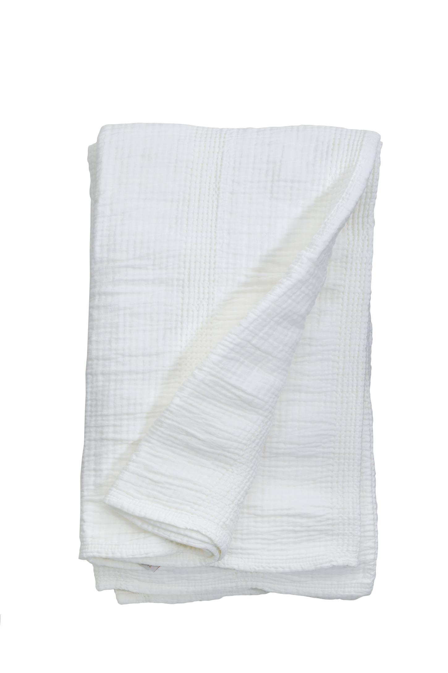 Nantucket Cotton Matelassé Coverlet by Pom Pom at Home - Midnight / King