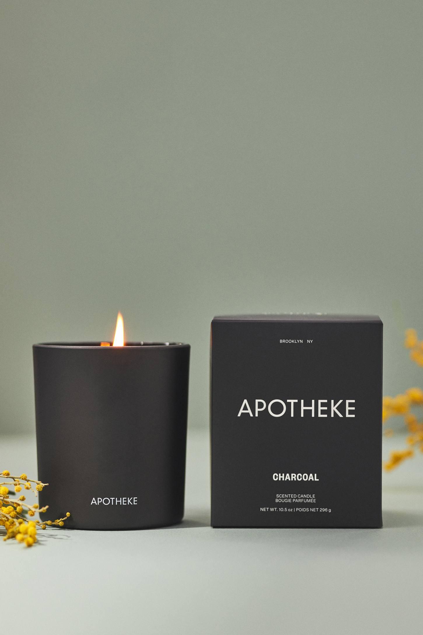 Apotheke Charcoal-Scented Candle