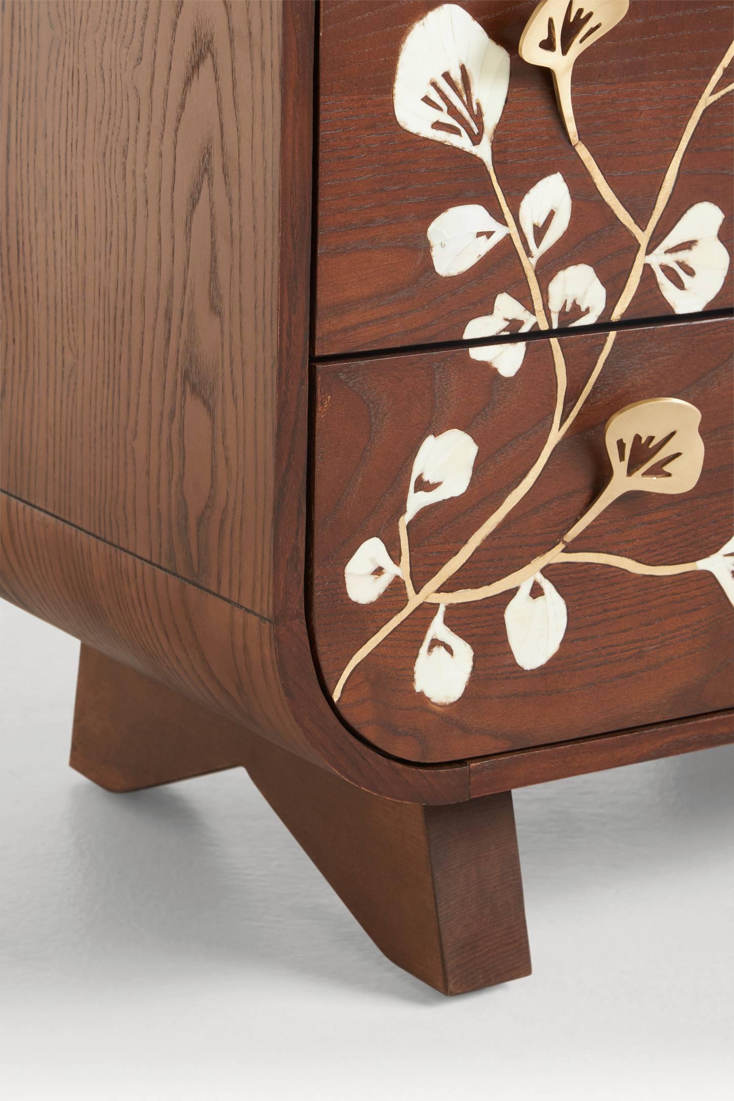 Toulouse Bone Inlay Three-Drawer Dresser