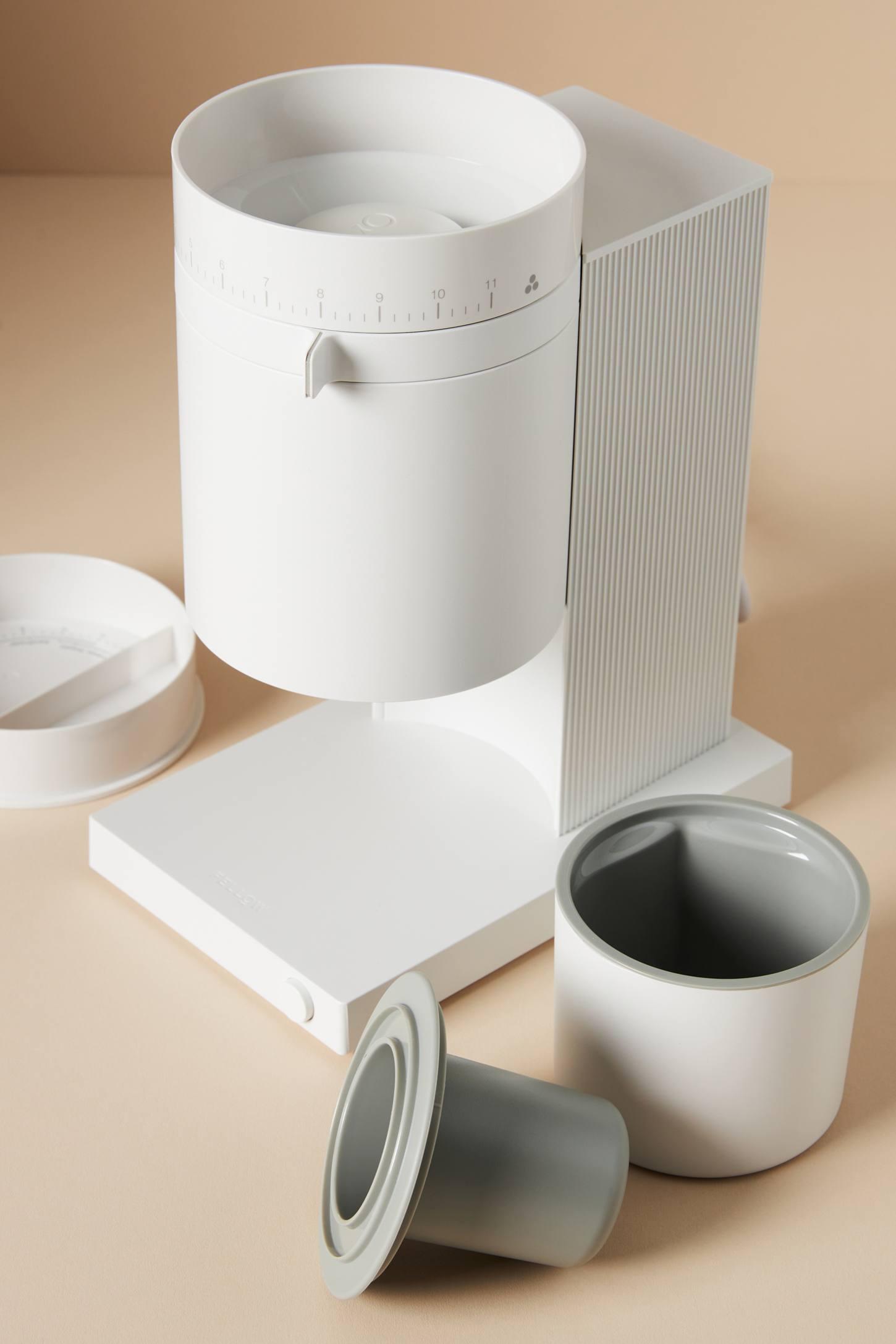 Fellow Opus Conical Burr Grinder in Matte White