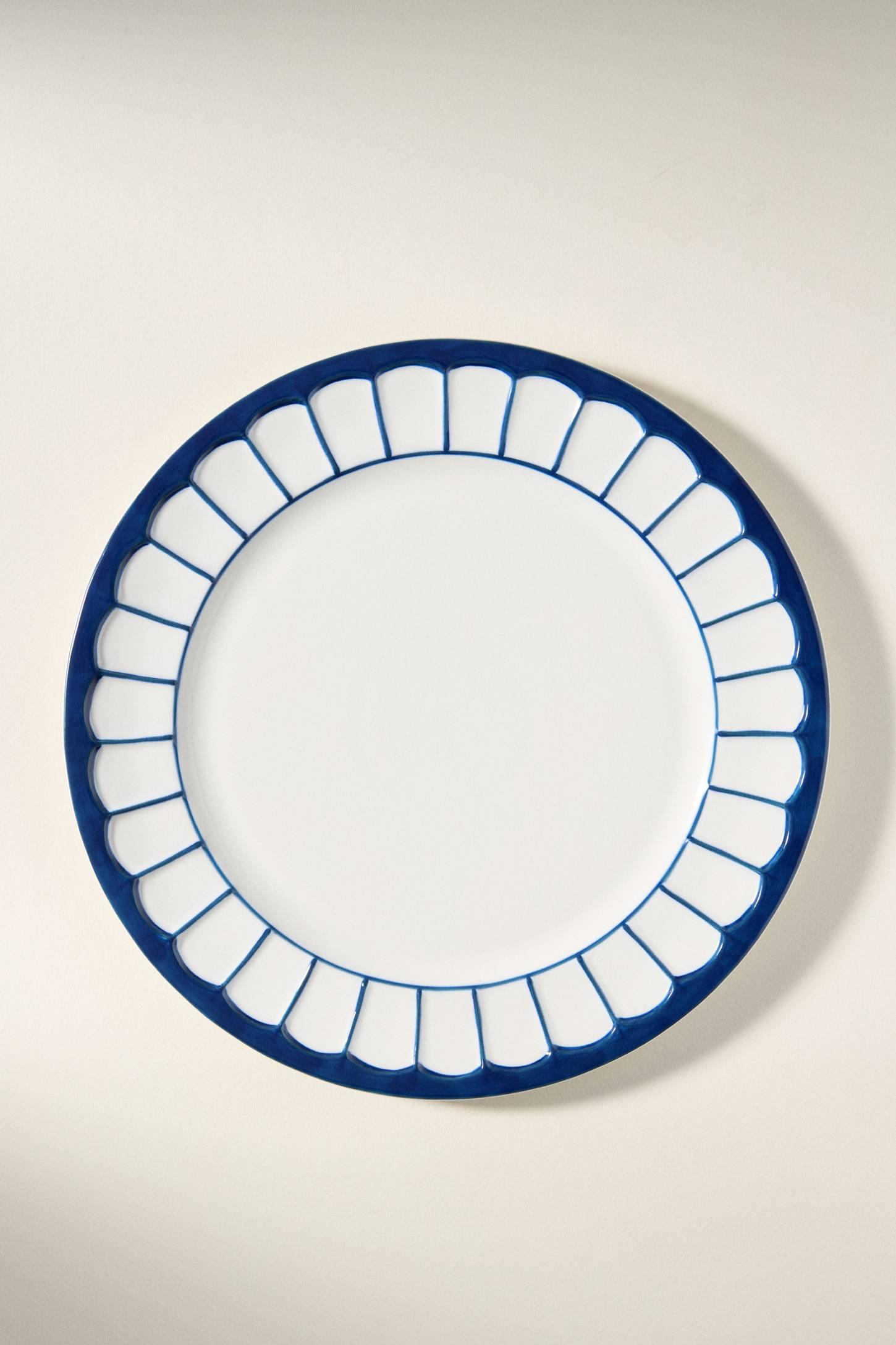 The Latte Stoneware Dinner Plates, Set of 4: Boulevard Edition