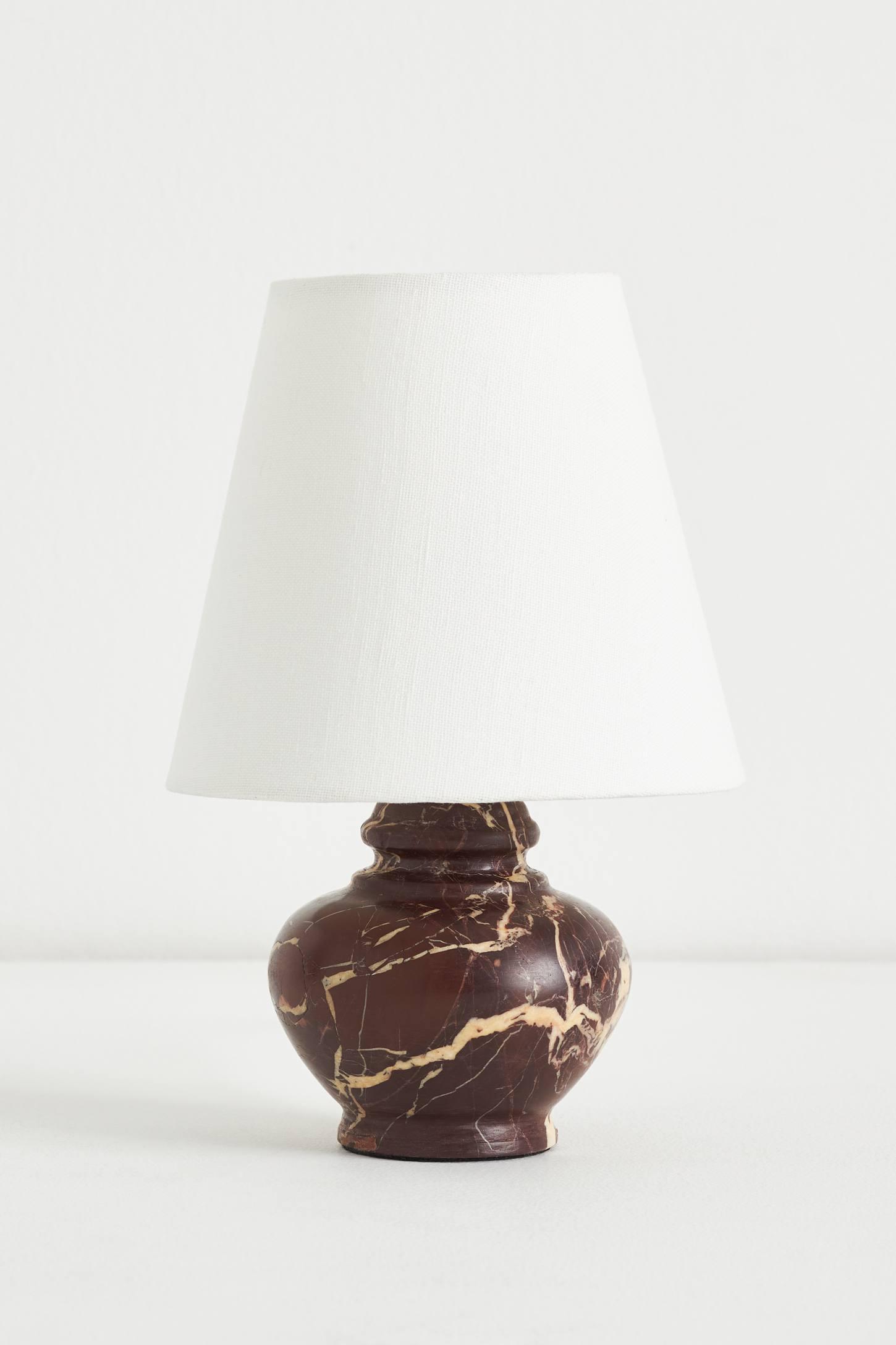 Benicio Mini Table Lamp - Brown