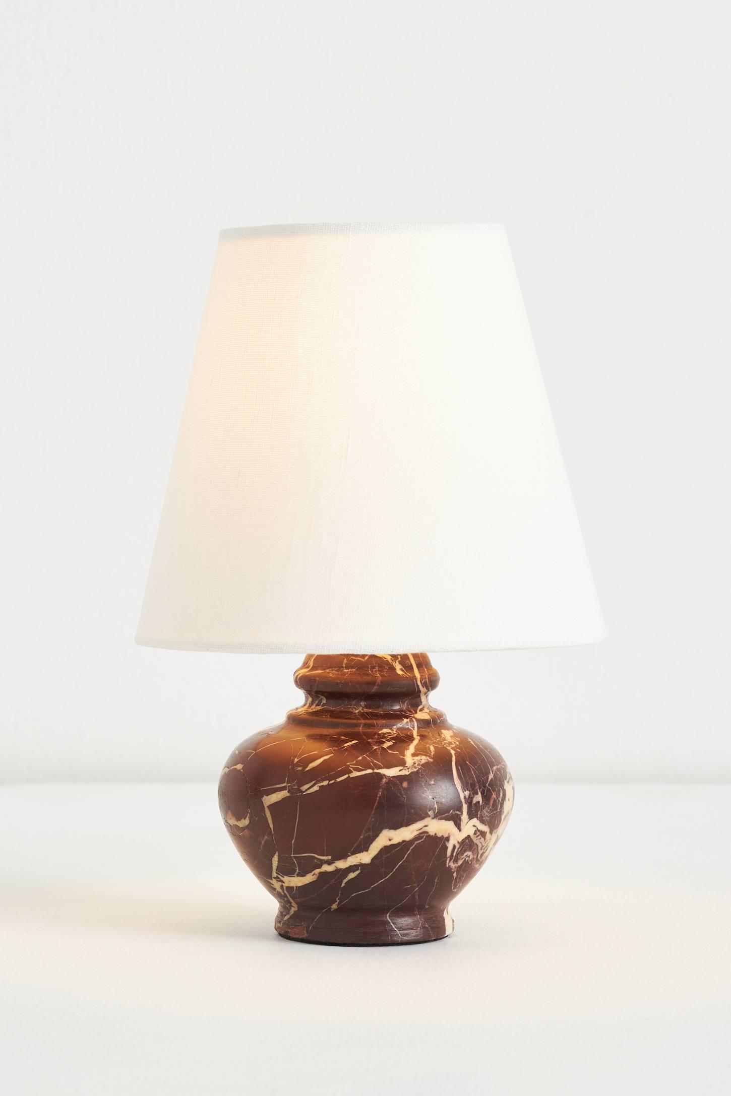 Benicio Mini Table Lamp - Brown
