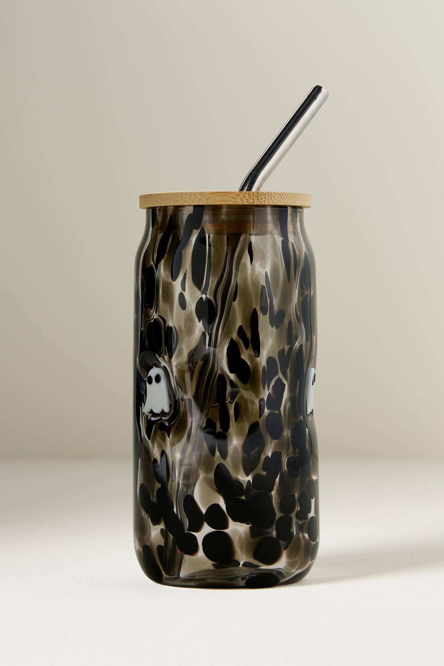 The Mystic Confetti Icon Juice Glass Tumbler with Lid