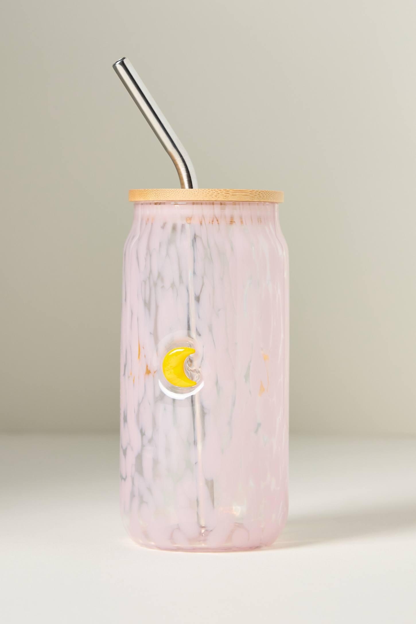 The Mystic Confetti Icon Juice Glass Tumbler with Lid