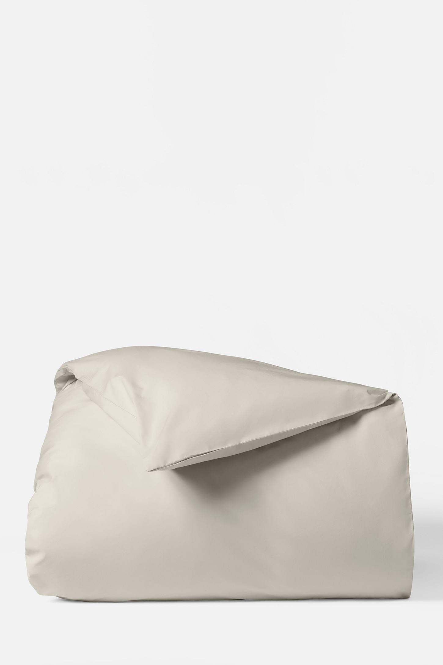 Refined Organic Percale Duvet Cover