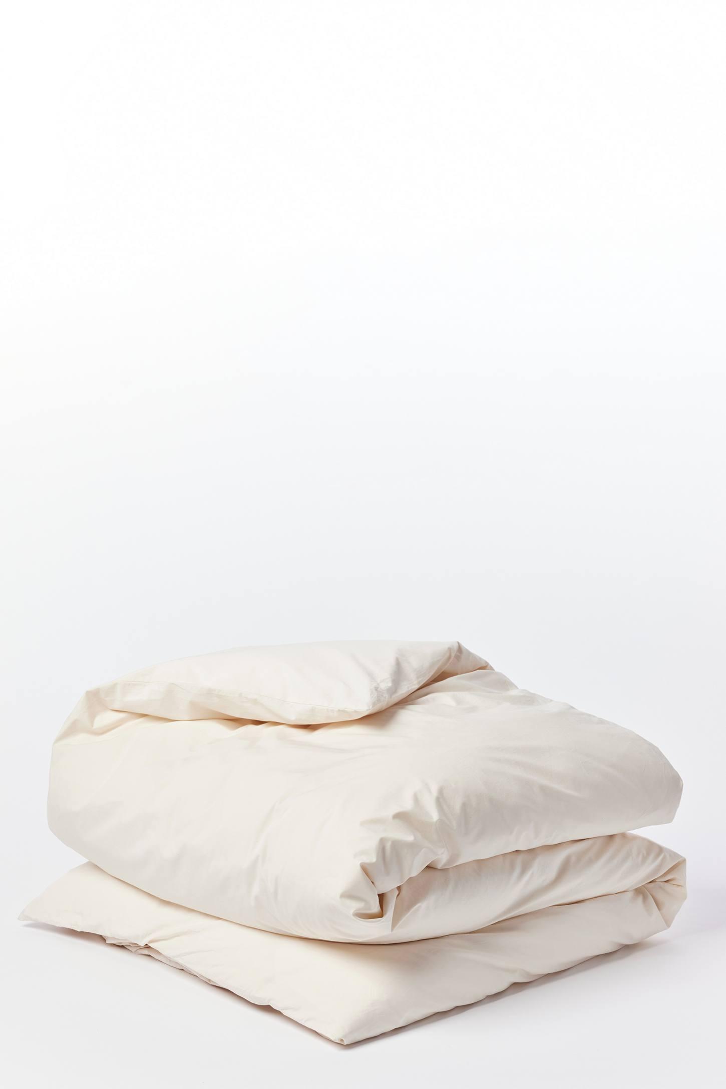 Refined Organic Percale Duvet Cover