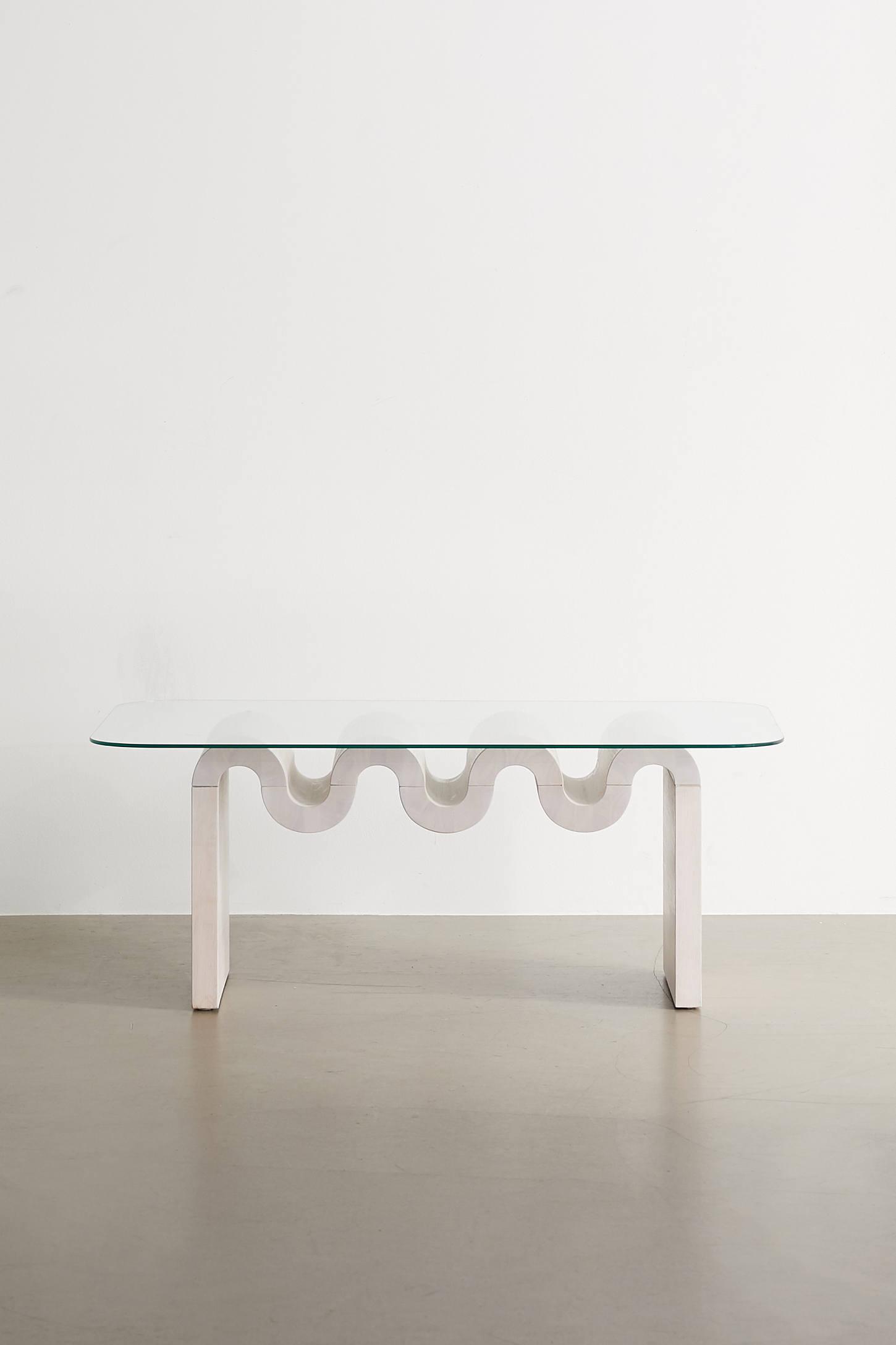 Aria Statement Wavy Coffee Table