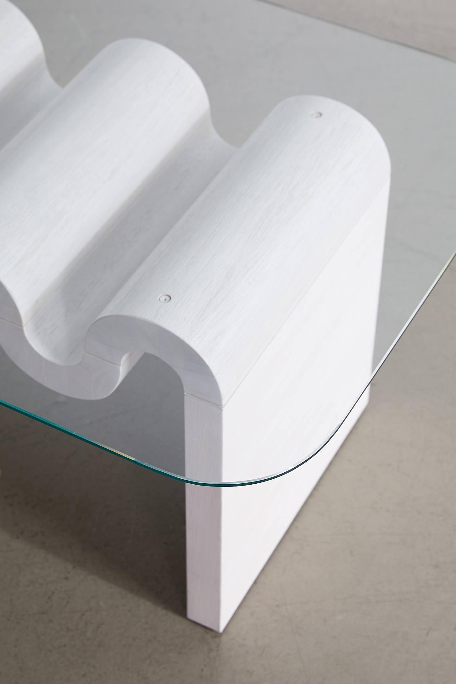 Aria Statement Wavy Coffee Table