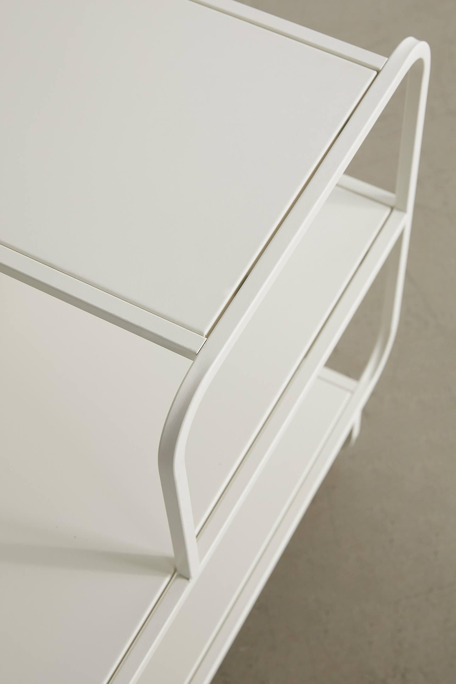 Alana Metal 3-Tiered Side Table/Nightstand