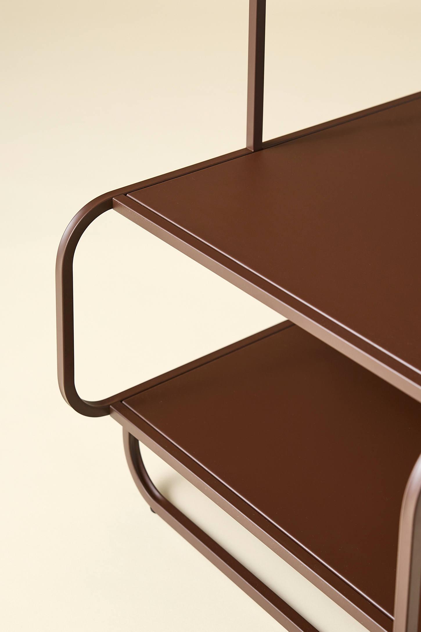 Alana Metal 3-Tiered Side Table/Nightstand