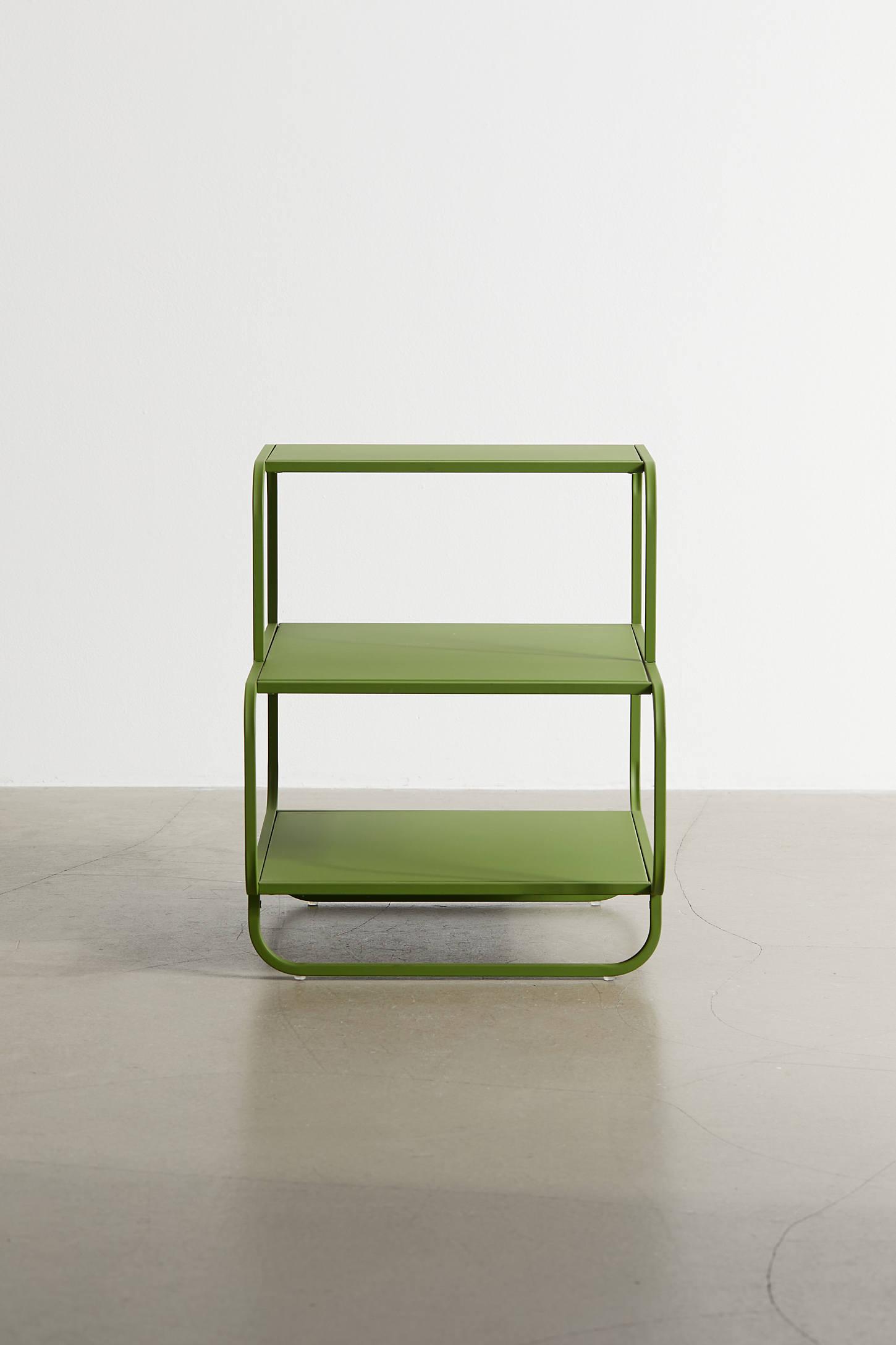 Alana Metal 3-Tiered Side Table/Nightstand