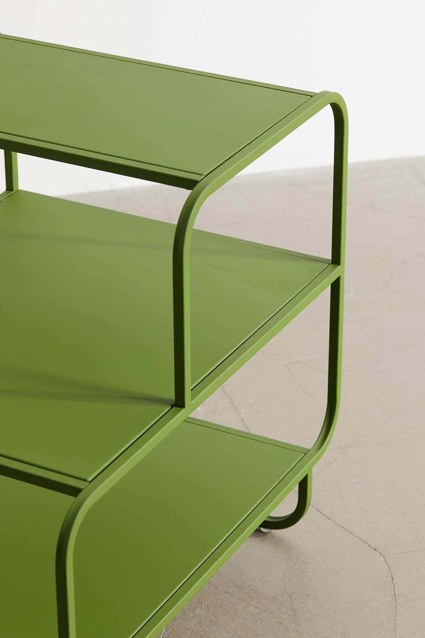 Alana Metal 3-Tiered Side Table/Nightstand