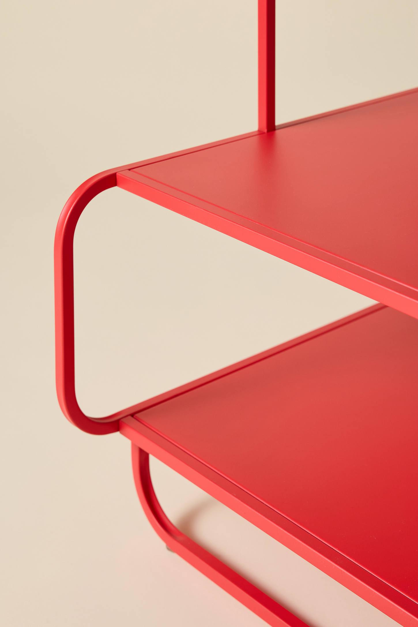 Alana Metal 3-Tiered Side Table/Nightstand