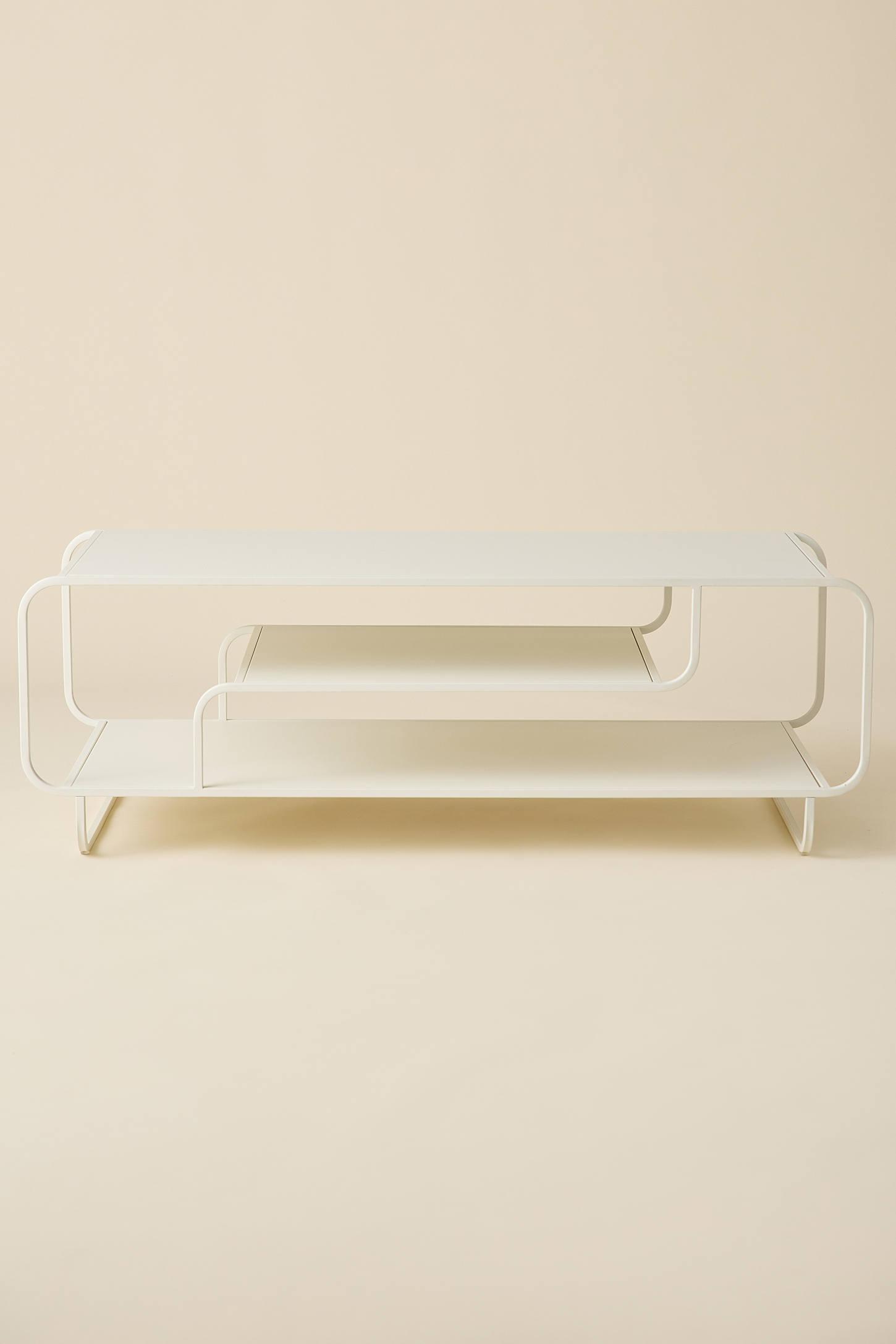 Alana Metal 3-Tiered Coffee Table