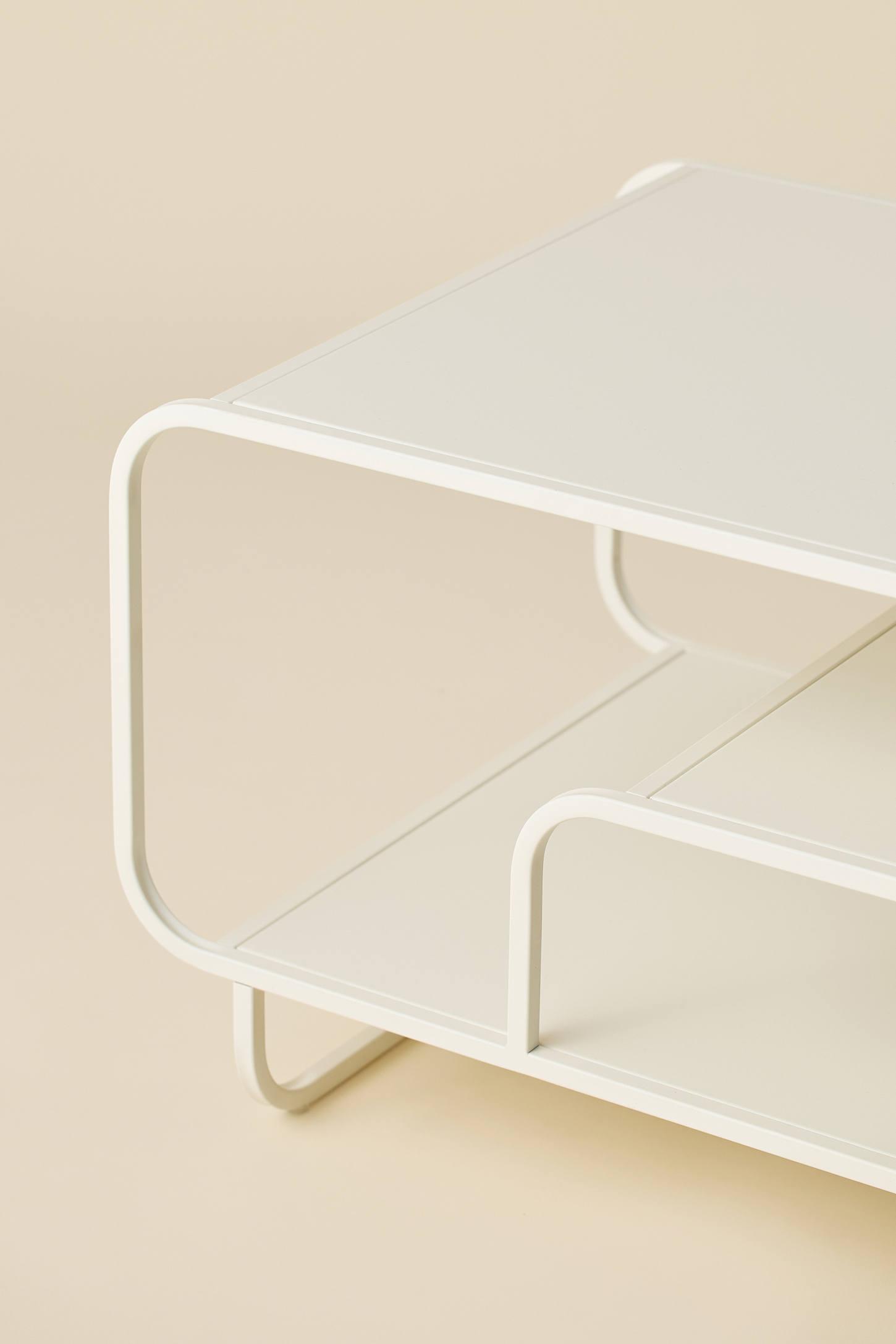 Alana Metal 3-Tiered Coffee Table