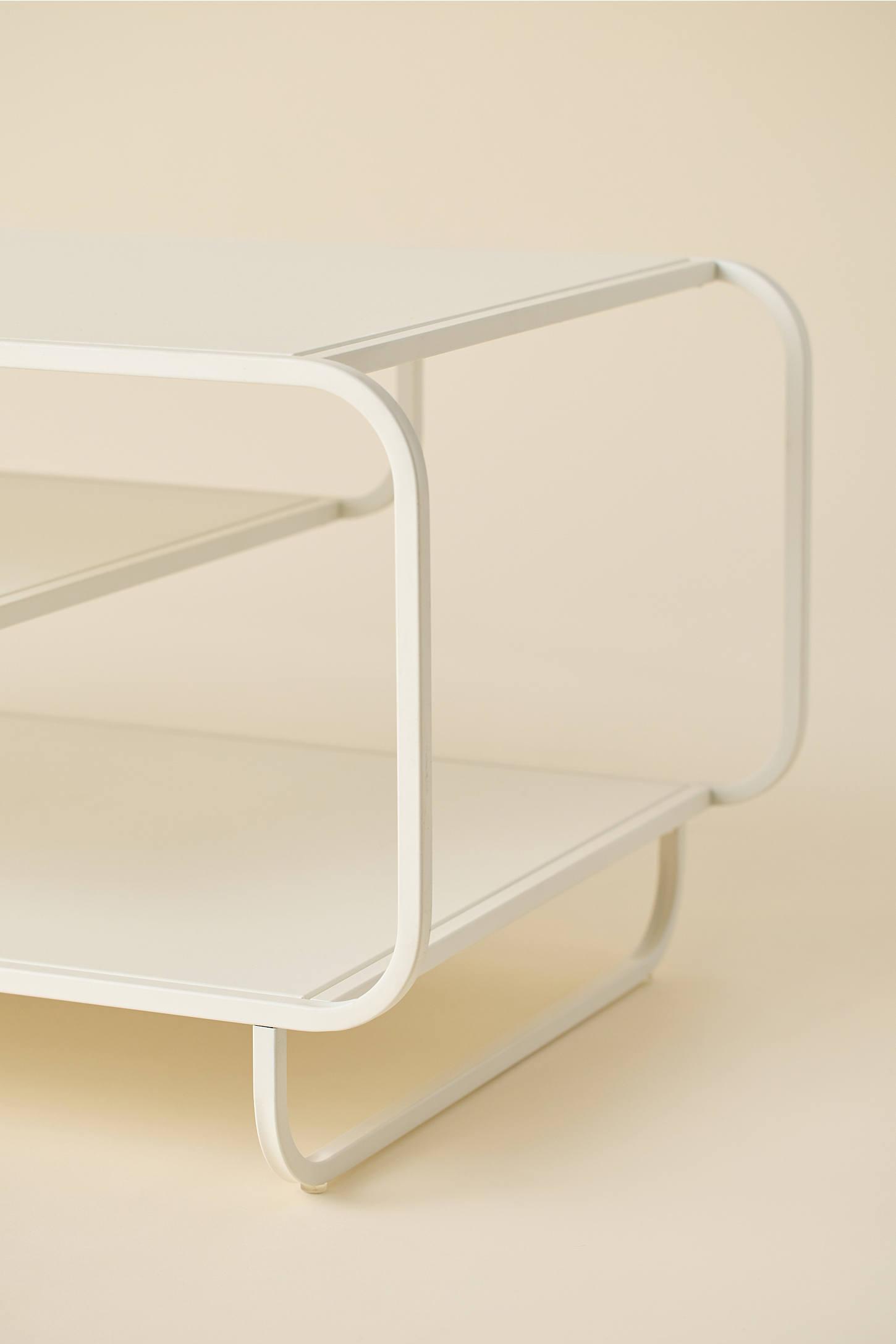 Alana Metal 3-Tiered Coffee Table