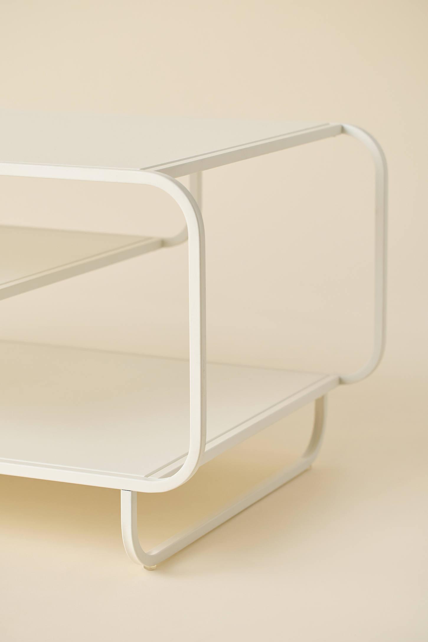 Alana Metal 3-Tiered Coffee Table