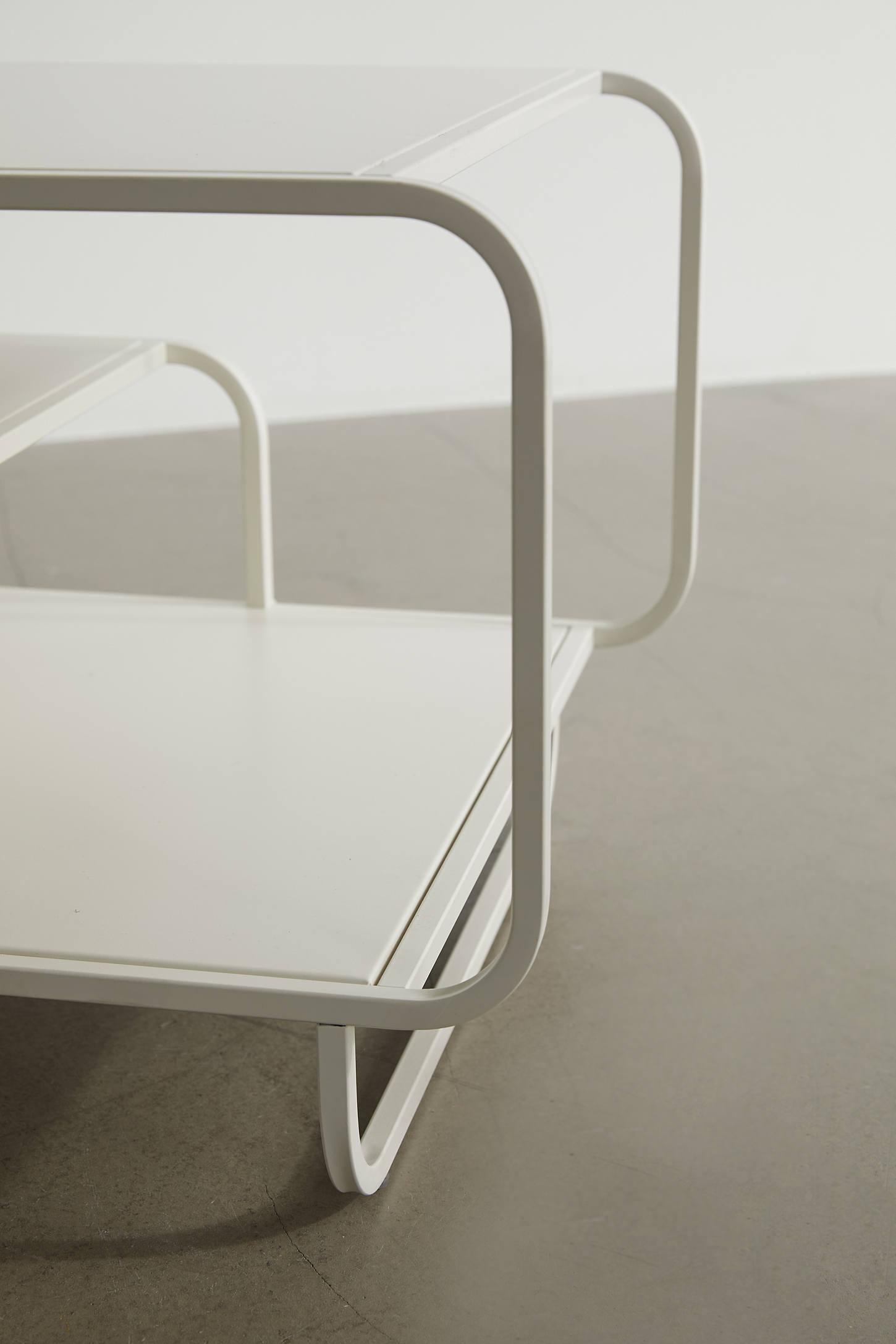 Alana Metal 3-Tiered Coffee Table