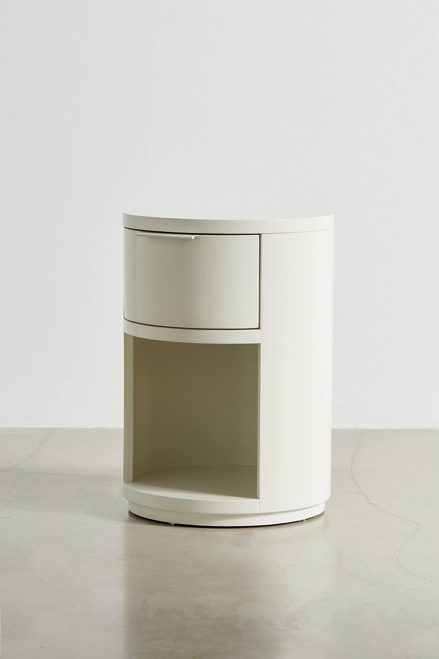 Kane Round Storage Nightstand