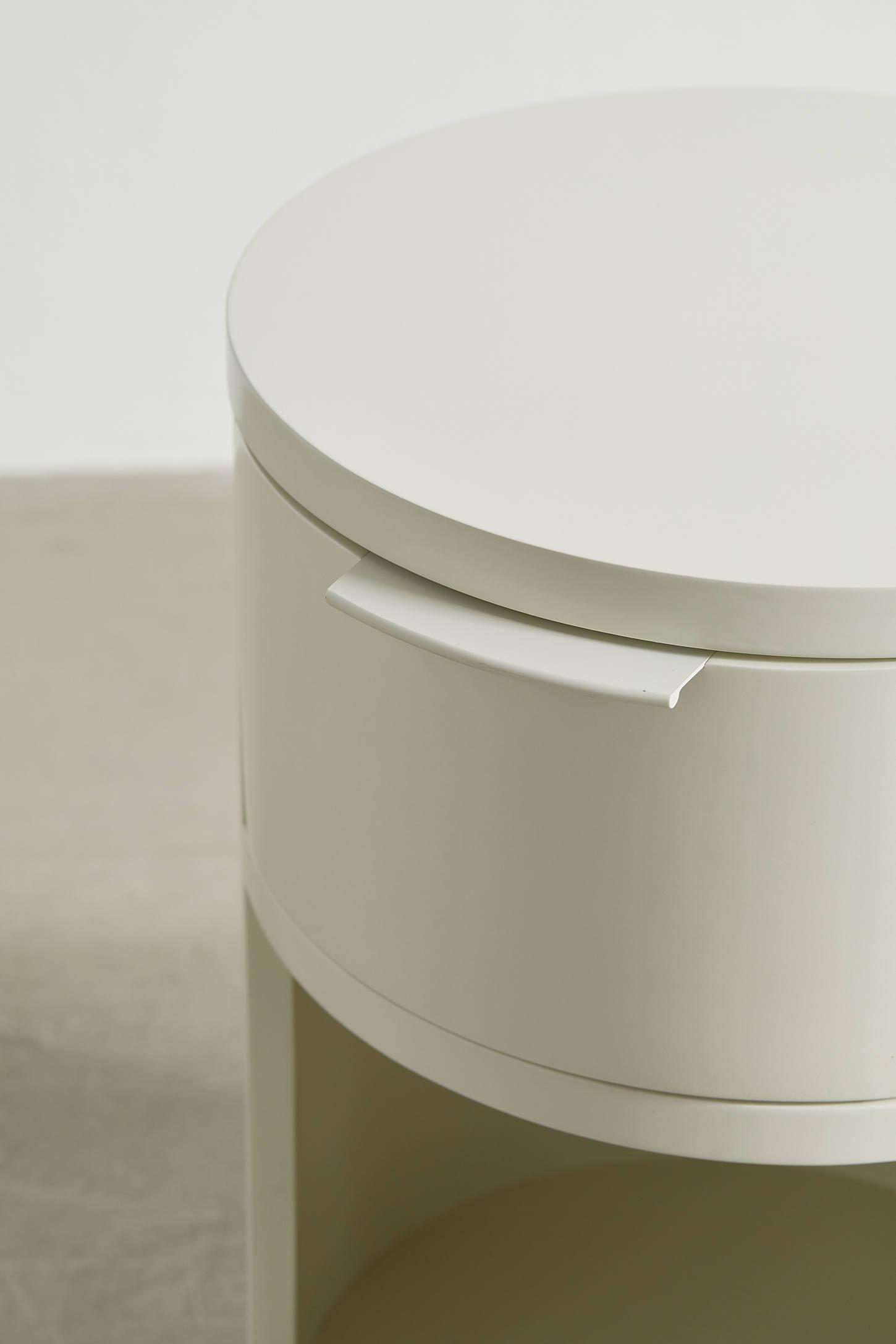 Kane Round Storage Nightstand