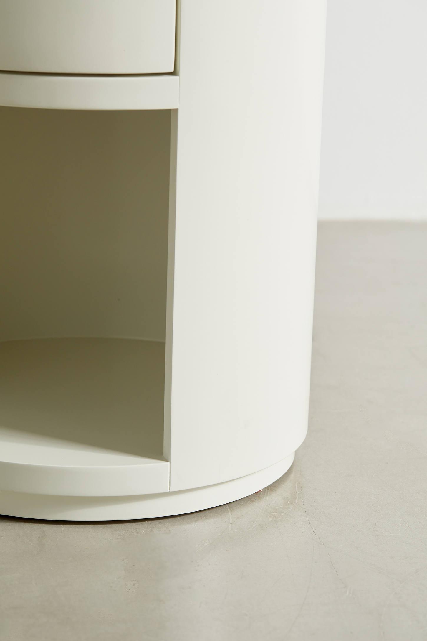 Kane Round Storage Nightstand