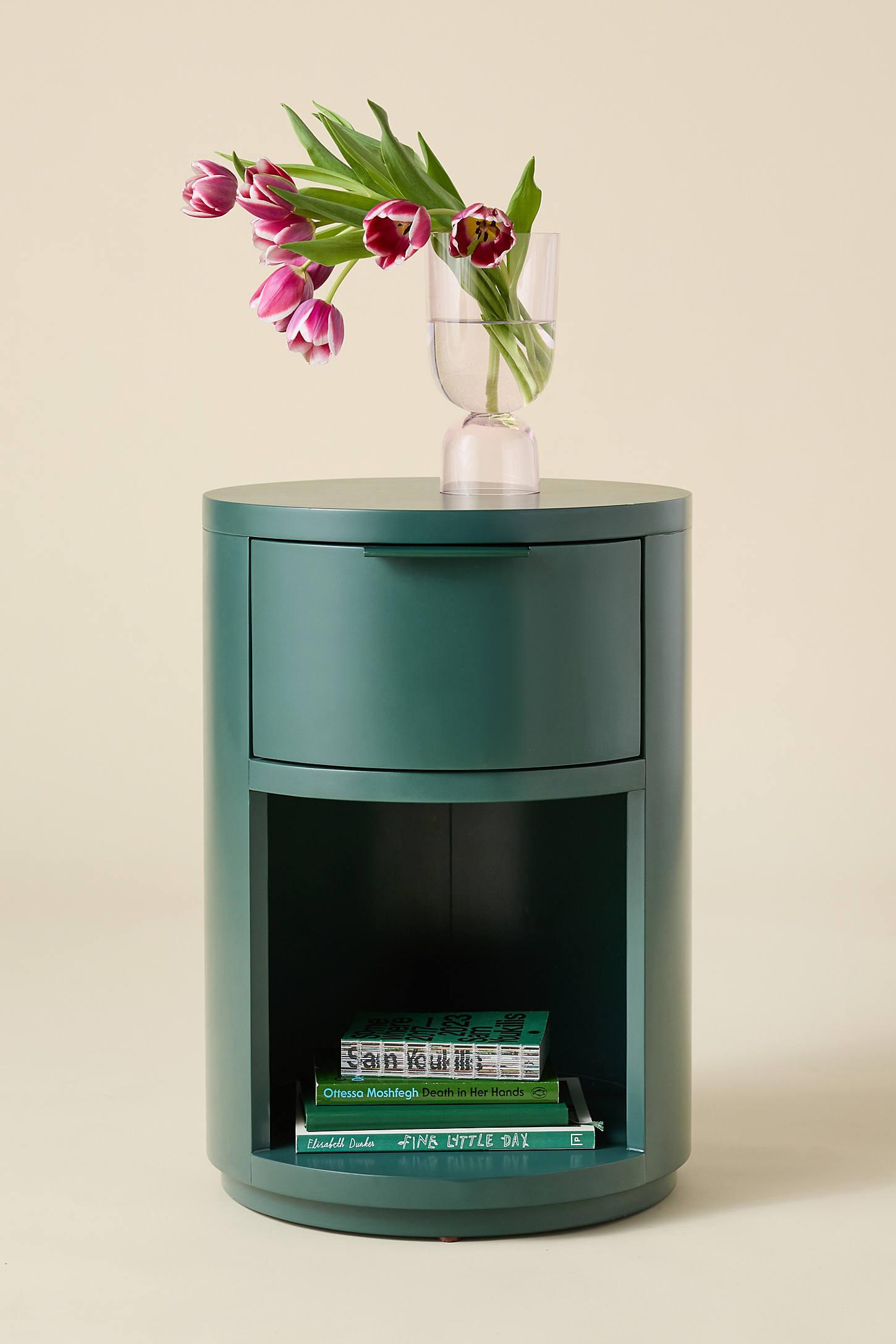 Kane Round Storage Nightstand