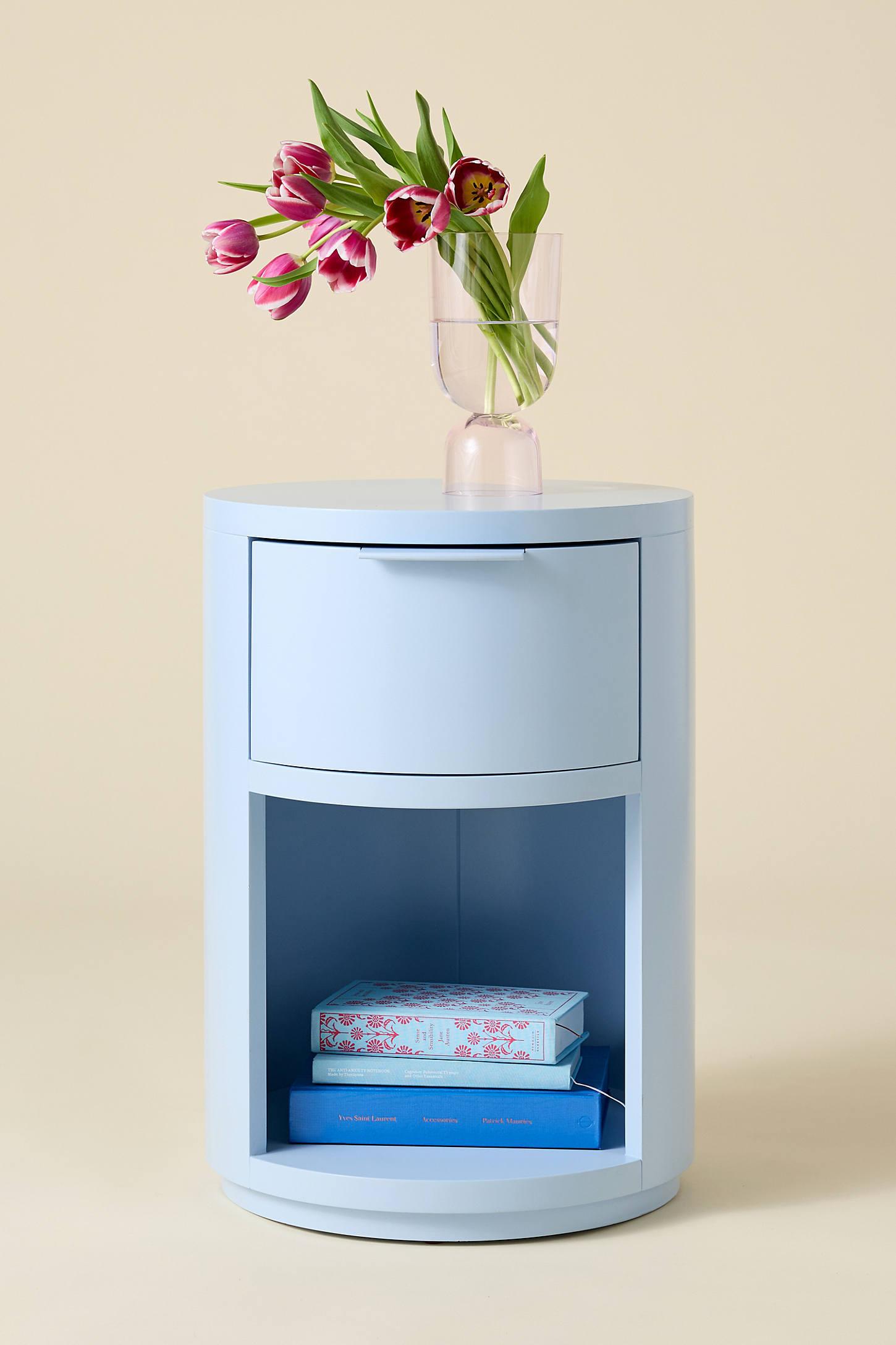 Kane Round Storage Nightstand
