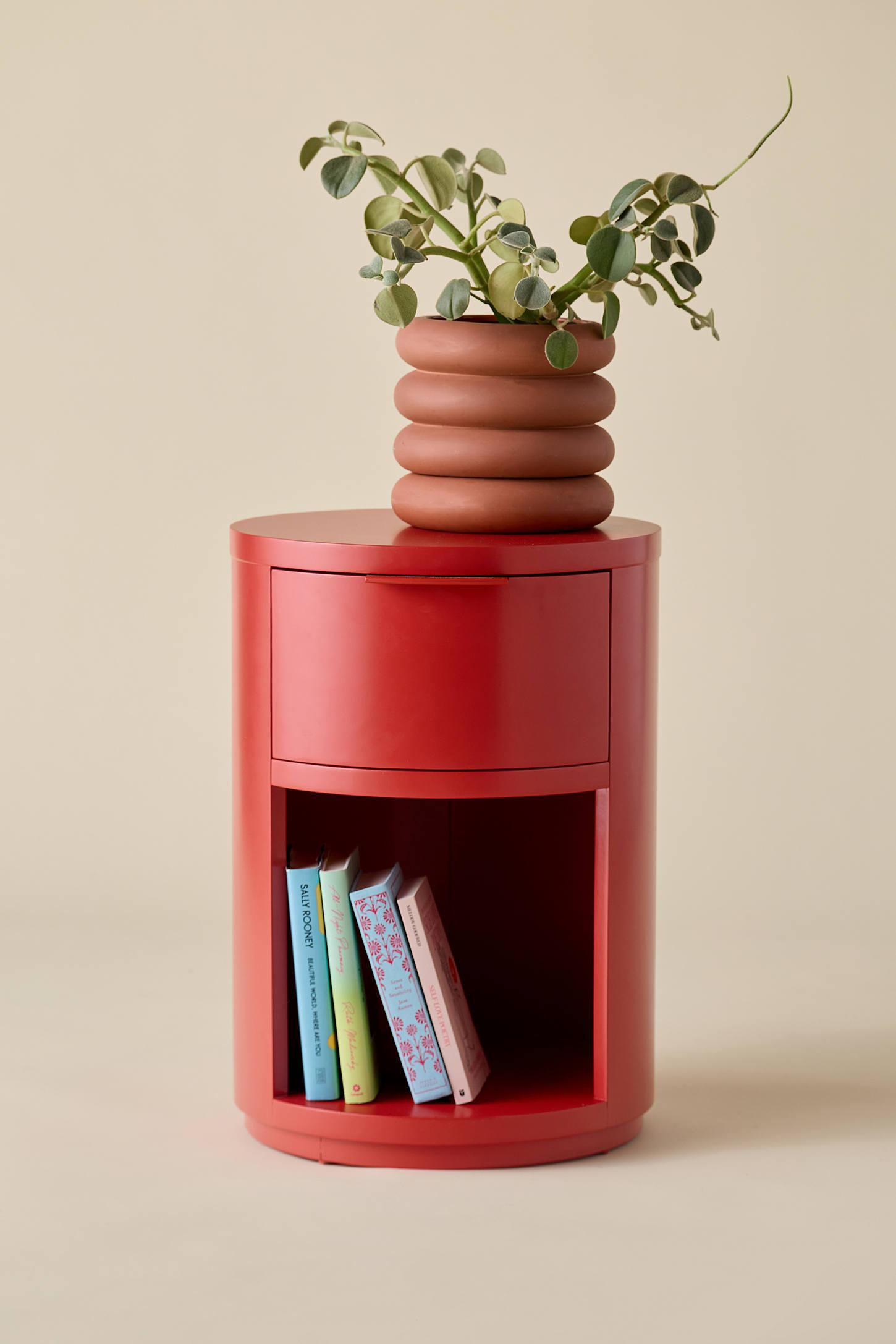 Kane Round Storage Nightstand