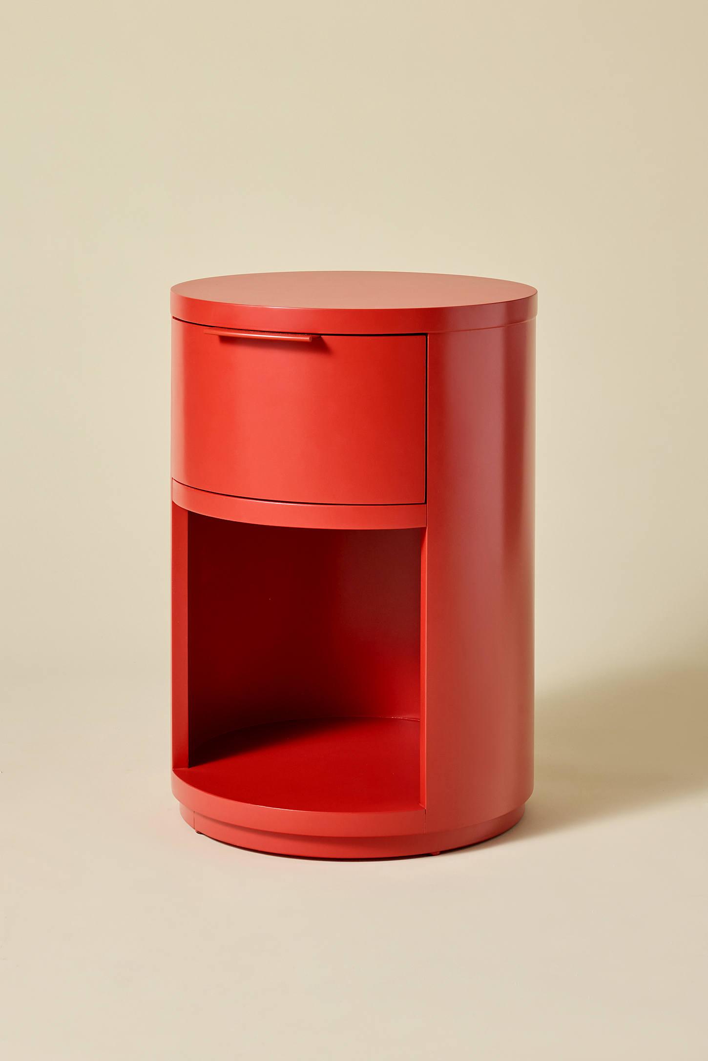 Kane Round Storage Nightstand