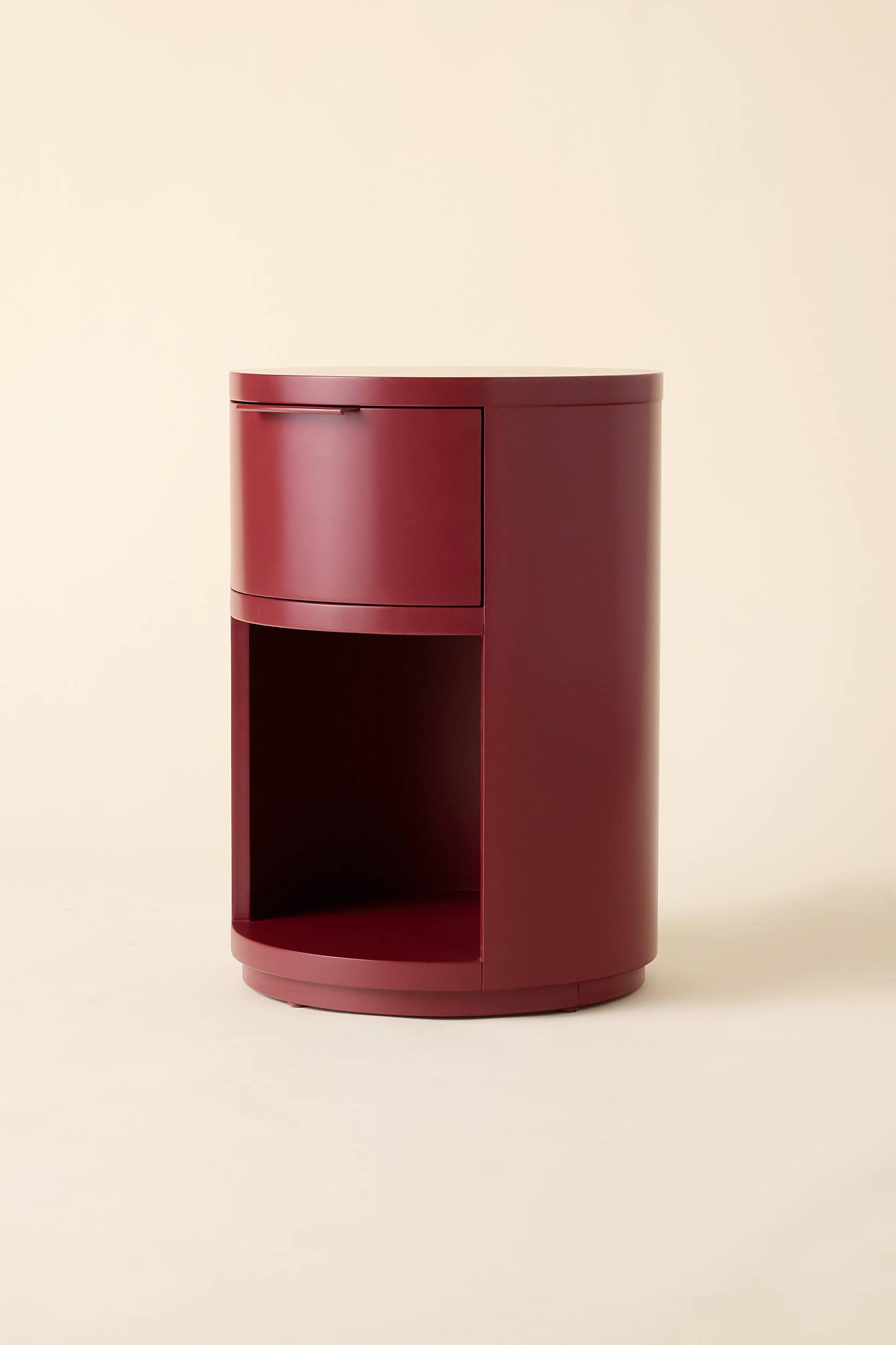 Kane Round Storage Nightstand