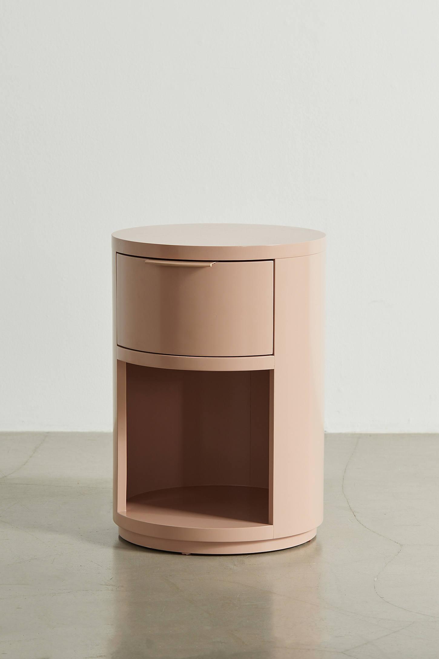 Kane Round Storage Nightstand