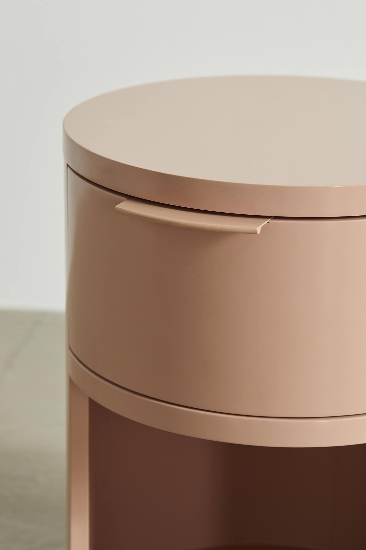 Kane Round Storage Nightstand