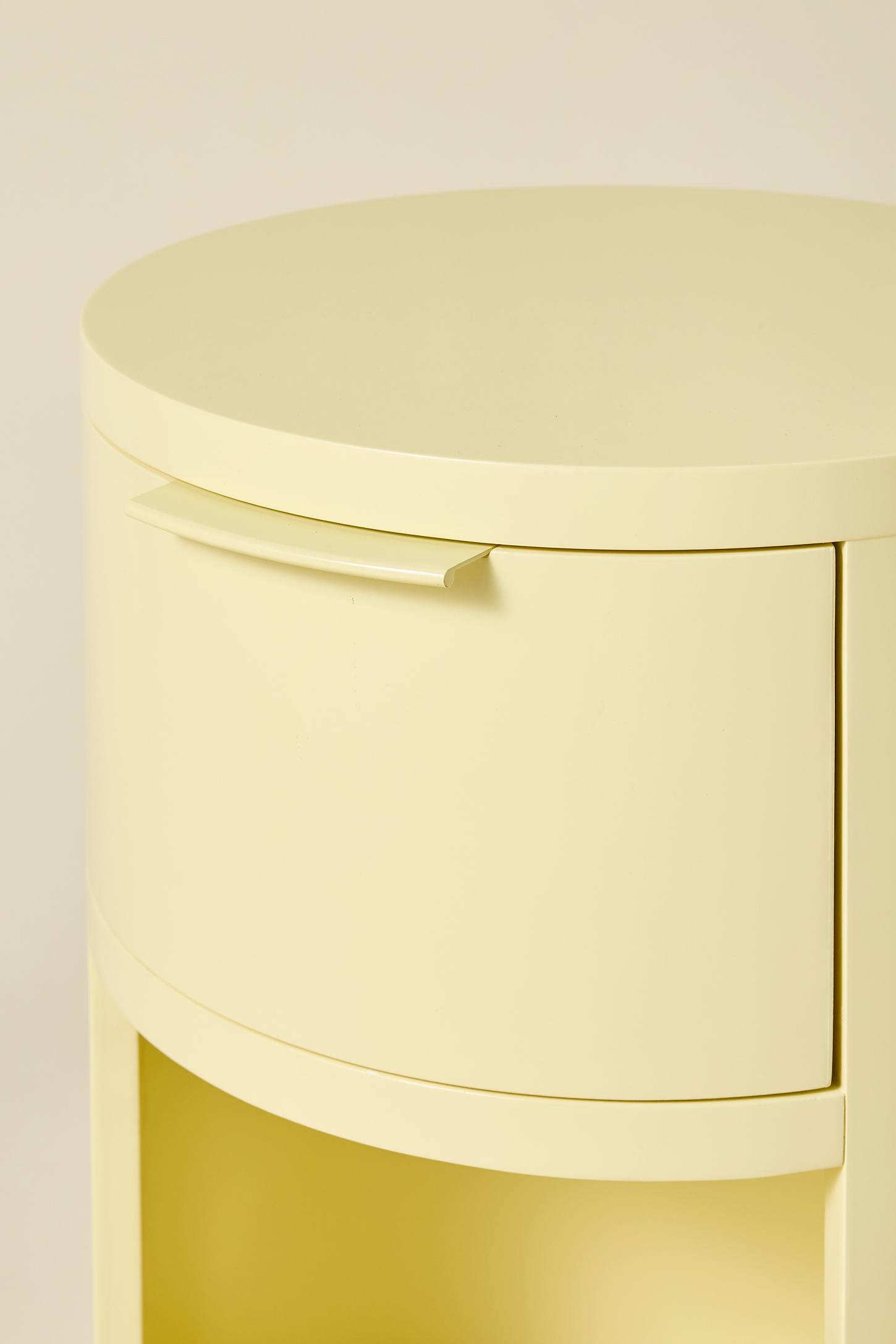 Kane Round Storage Nightstand