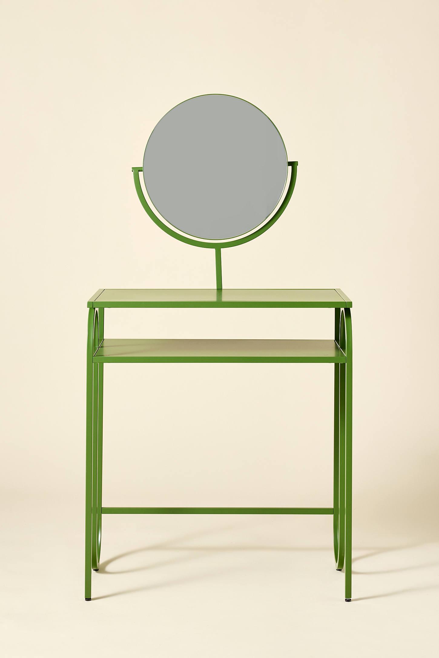 Lucie Squiggle Iron Mirror Vanity