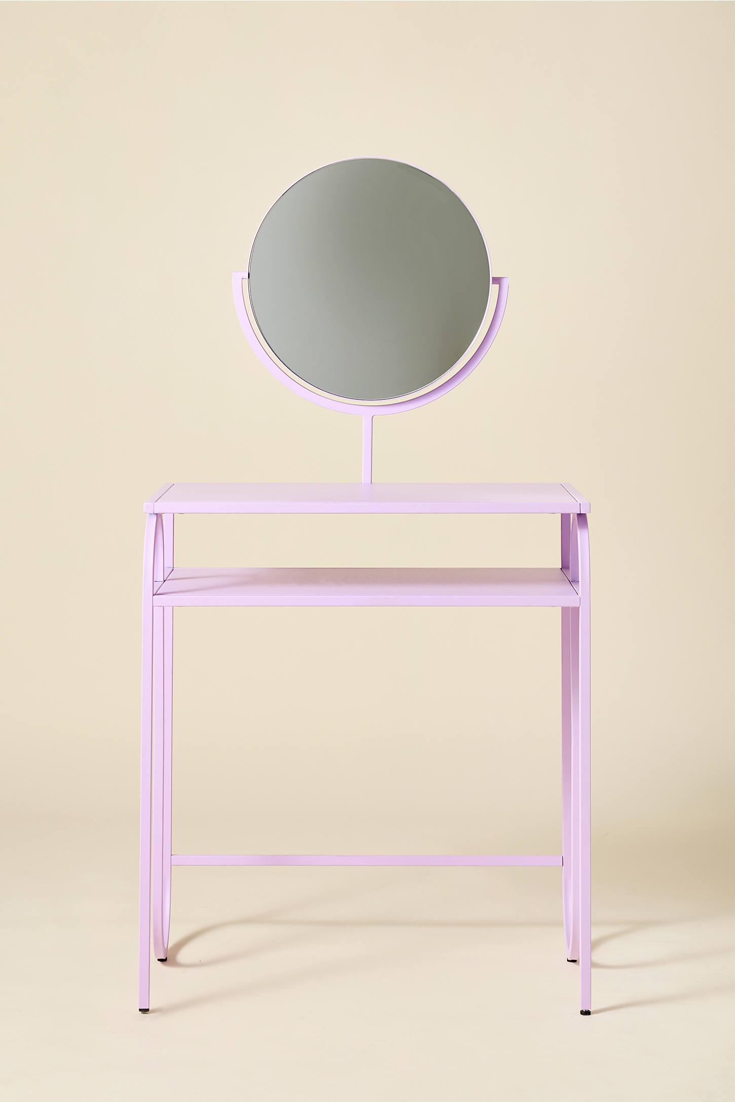 Lucie Squiggle Iron Mirror Vanity