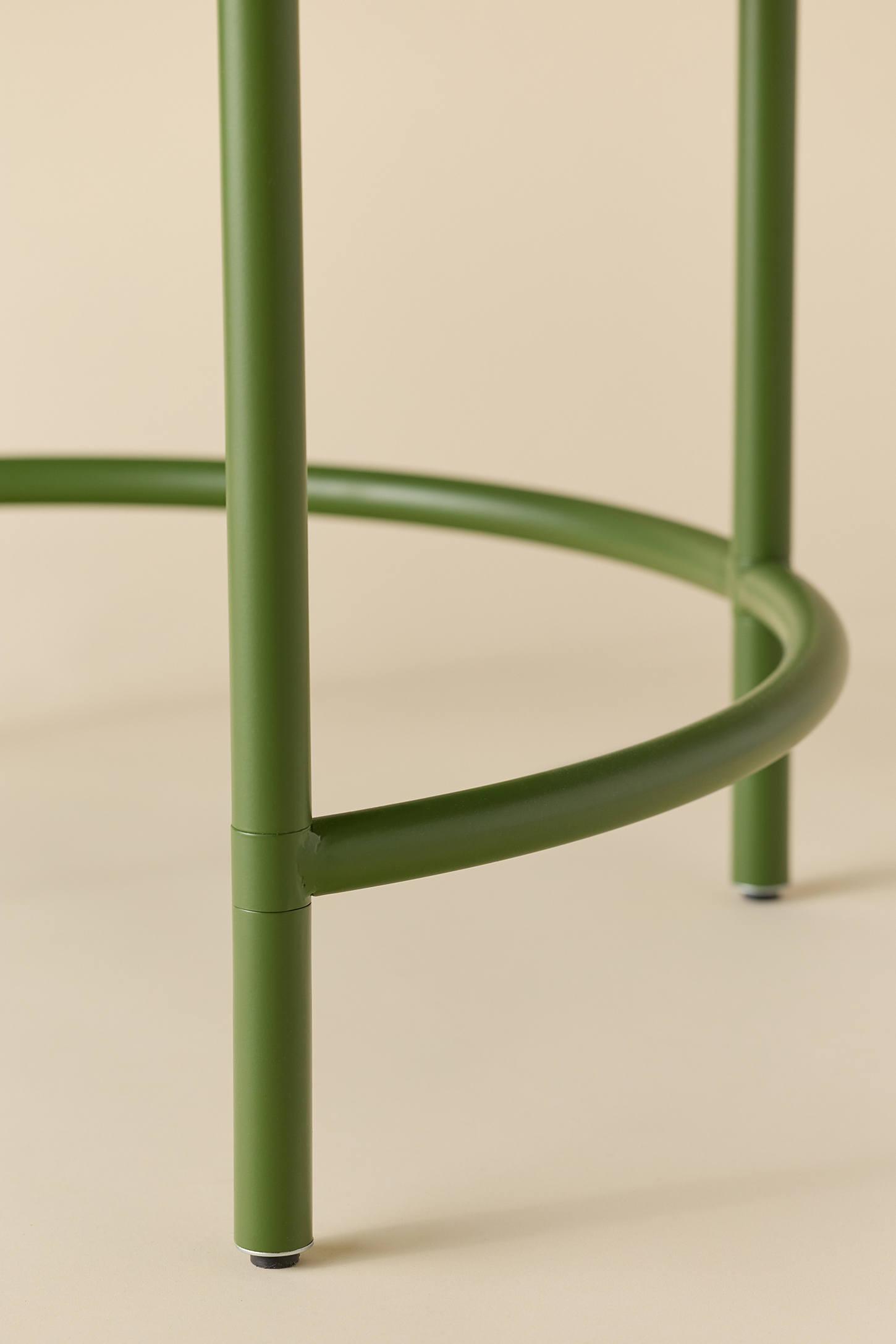 Lucie Round Iron Desk