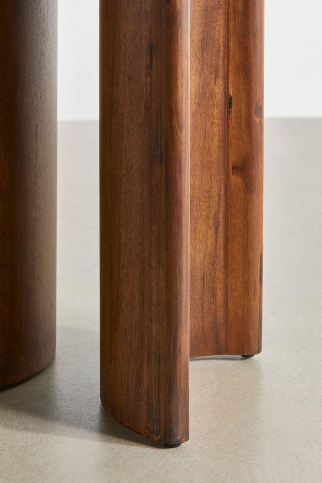 Gilda Side Table - Dark Brown