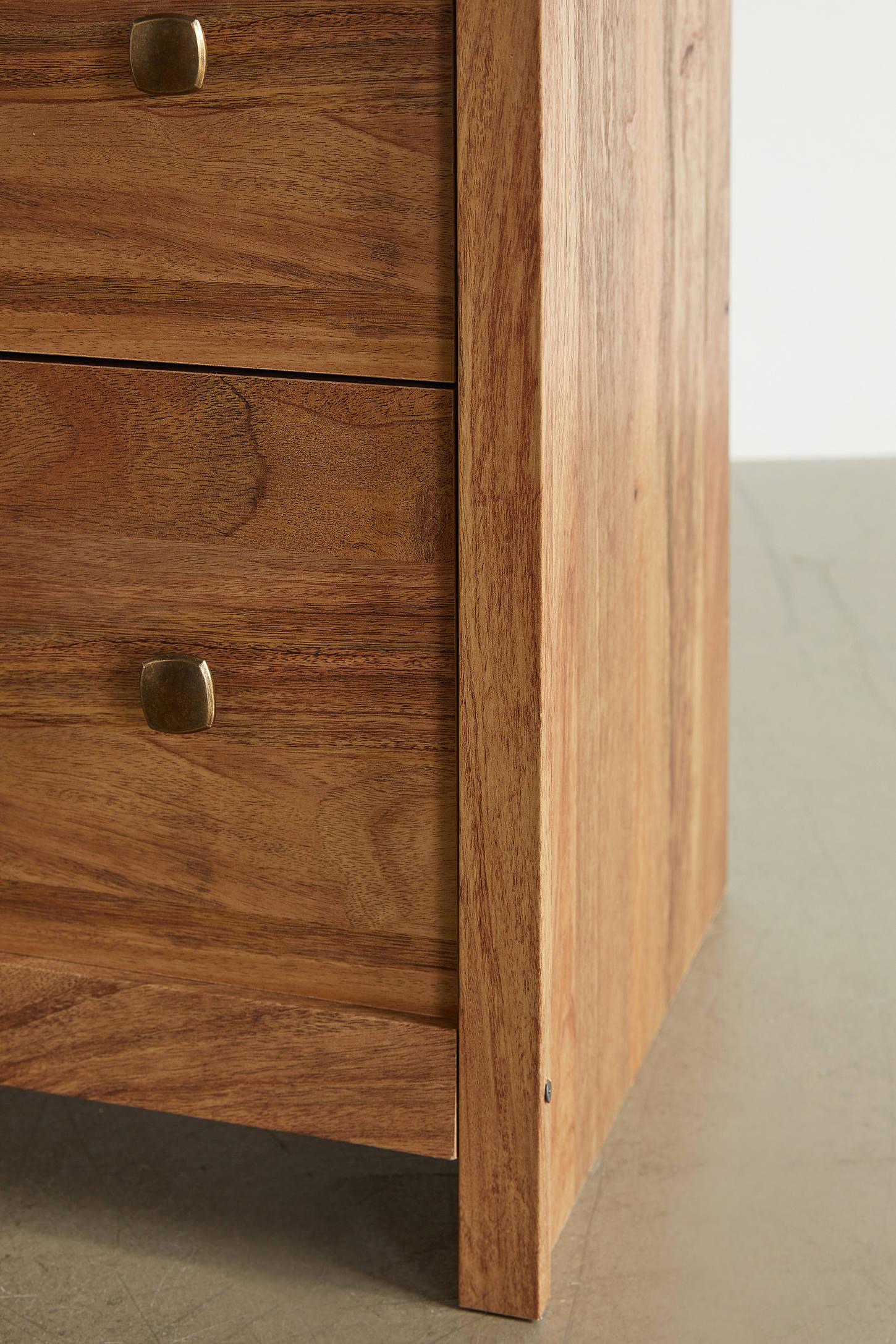 Harlow 6-Drawer Wood Dresser